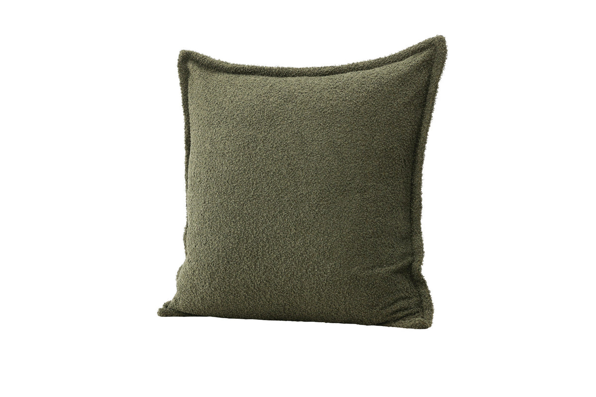 Tuva Kissenbezug in Dunkelgrün präsentiert im Onlineshop von KAQTU Design AG. Deko Kissenbezug ist von Venture Home