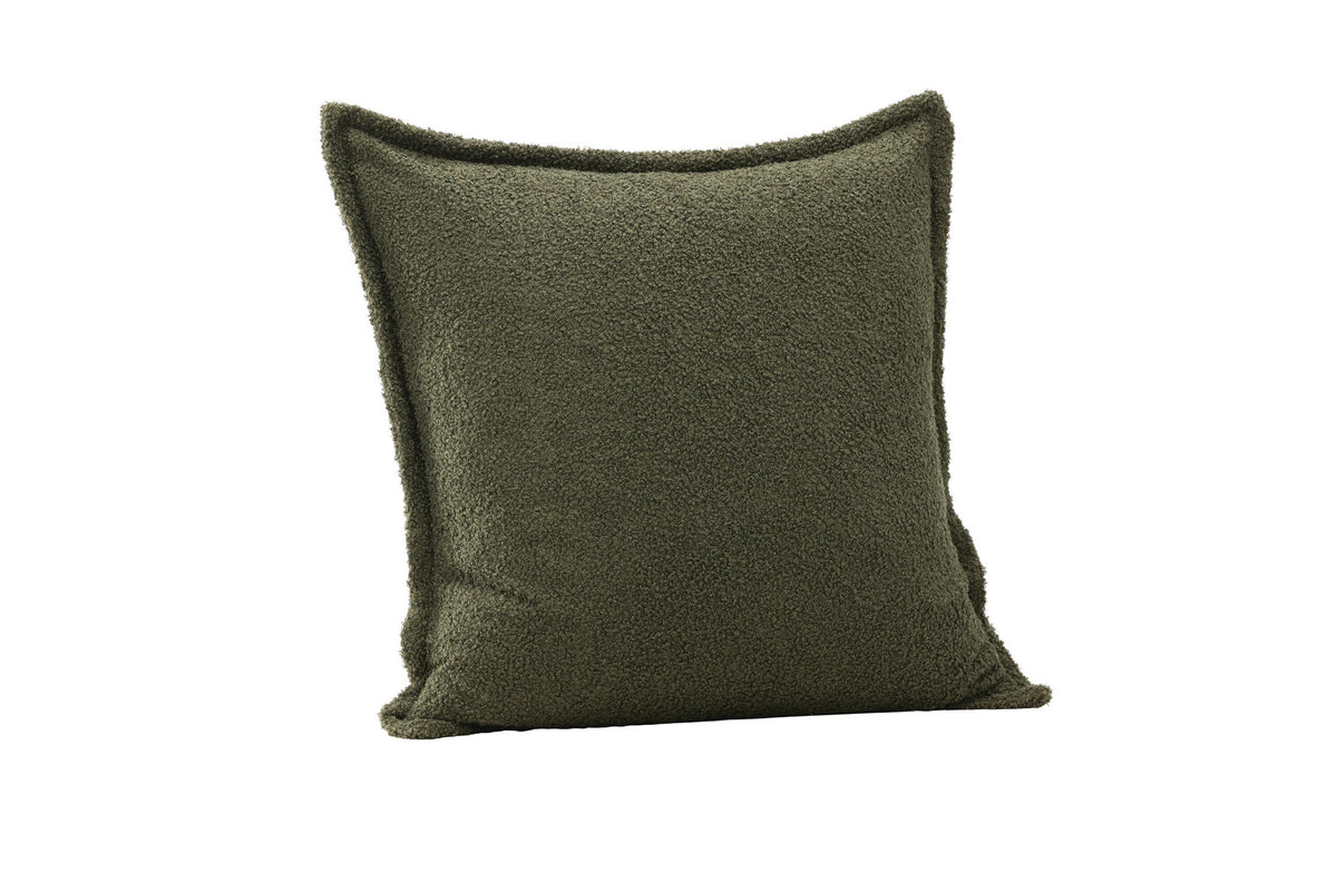 Tuva Kissenbezug in Dunkelgrün präsentiert im Onlineshop von KAQTU Design AG. Deko Kissenbezug ist von Venture Home
