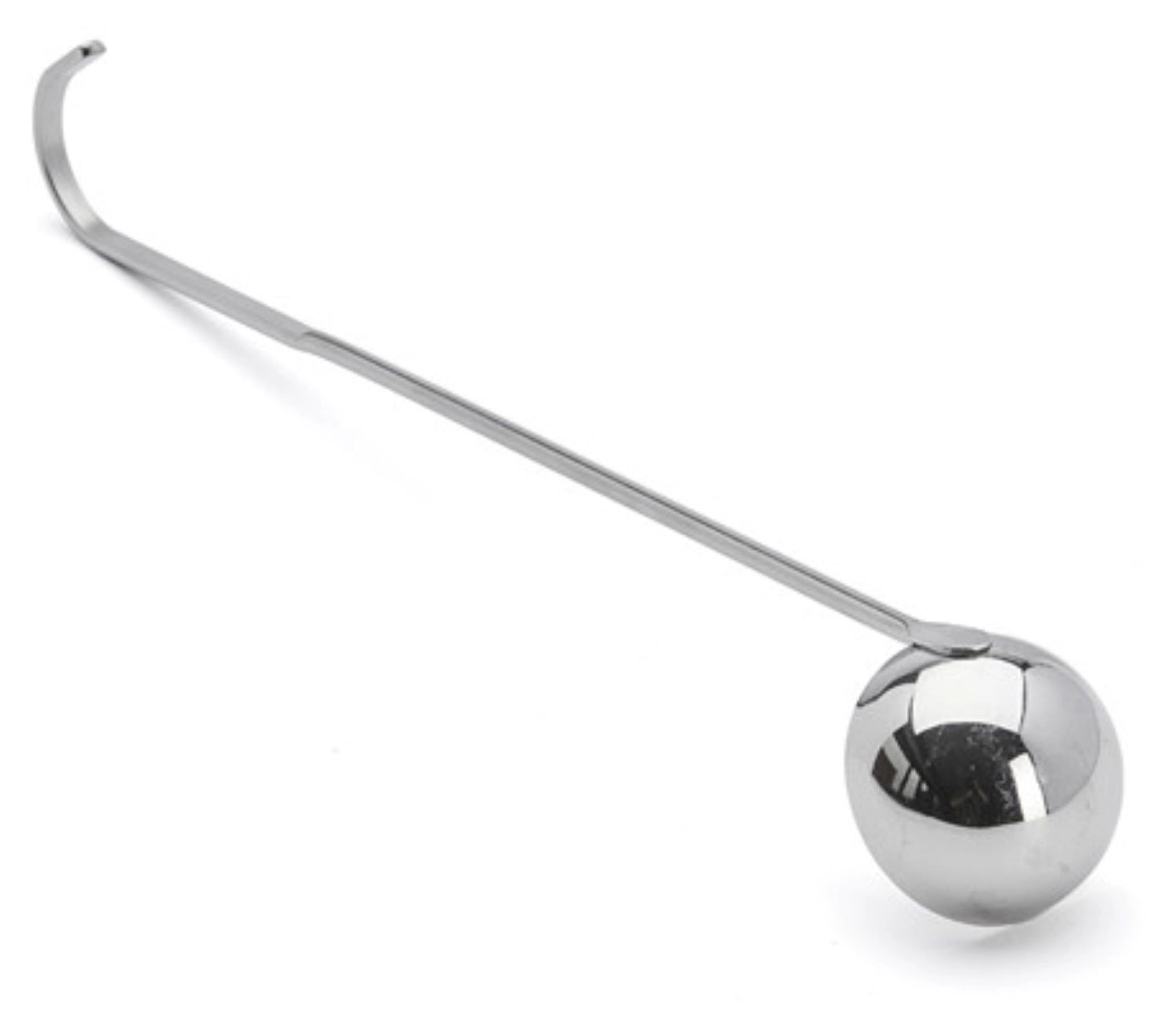 Mini-Schöpflöffel rund mit Ø 4 cm und 25 cm langem Stiel von de Buyer, ideal für präzises Portionieren in der Küche.
