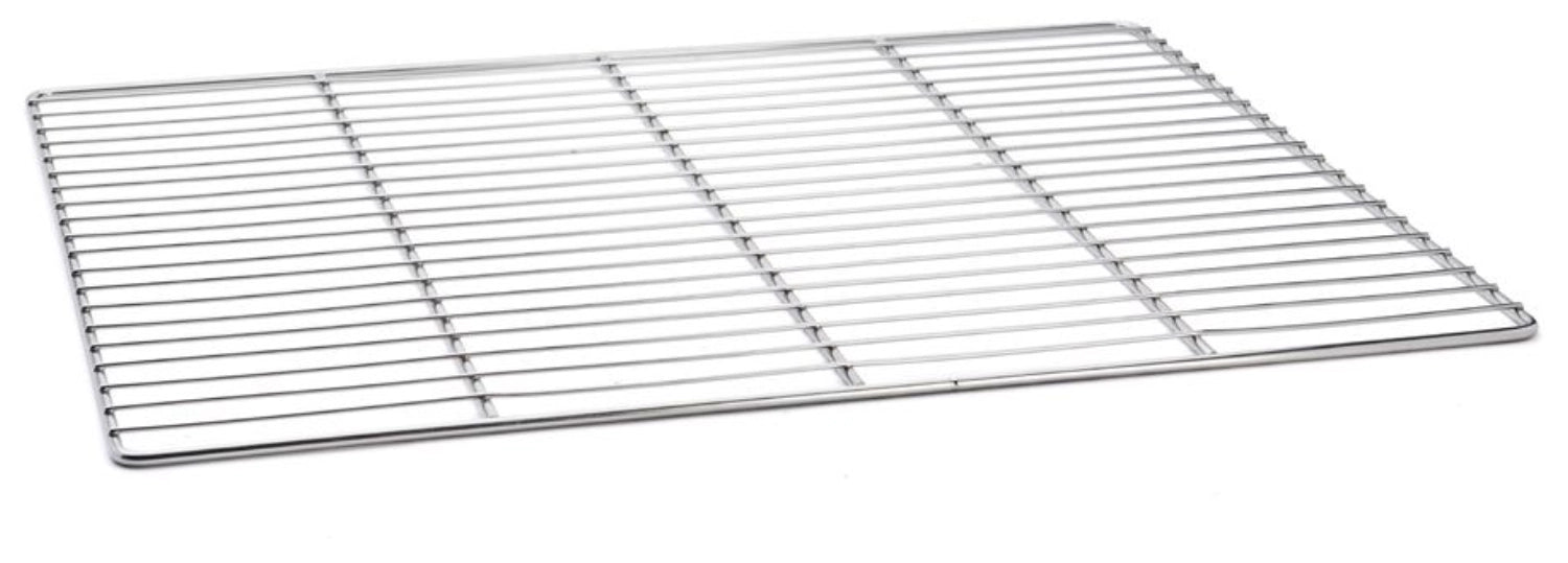 Hochwertiges Backgitter von de Buyer, 65x53 cm, optimal zum Abkühlen von Backwaren und für eine gleichmäßige Luftzirkulation.
