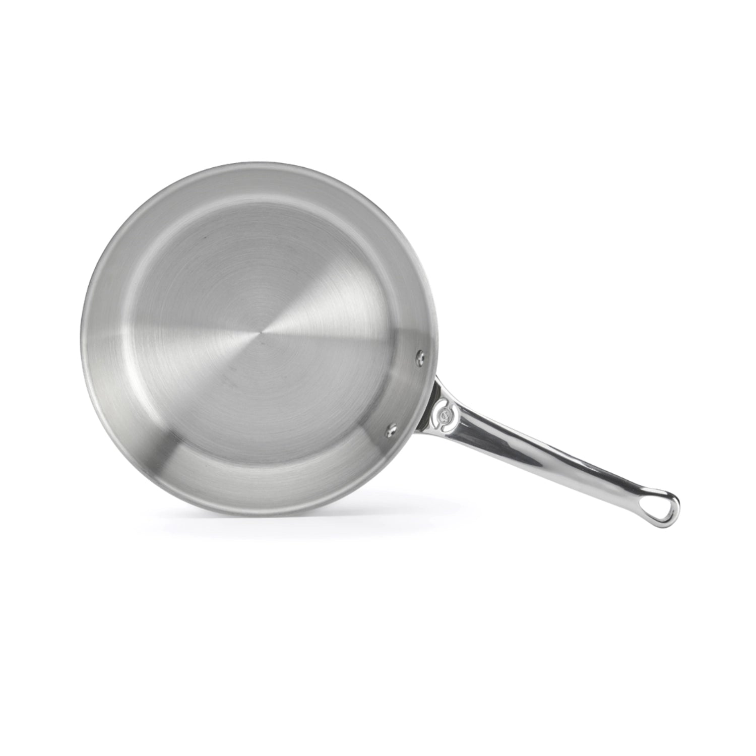 Die MILADY Bratpfanne Ø 28cm von de Buyer überzeugt durch ihre unbeschichtete Oberfläche, perfekte Wärmeverteilung und Eignung für Induktion.