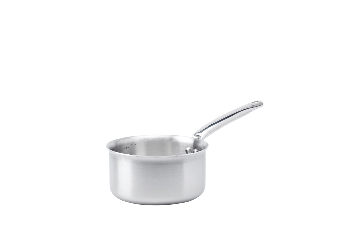 Entdecken Sie die Stielkasserolle Alchimy 18 cm von de Buyer. Hochwertiger Edelstahl, Antihaftbeschichtung und ergonomischer Griff für müheloses Kochen.