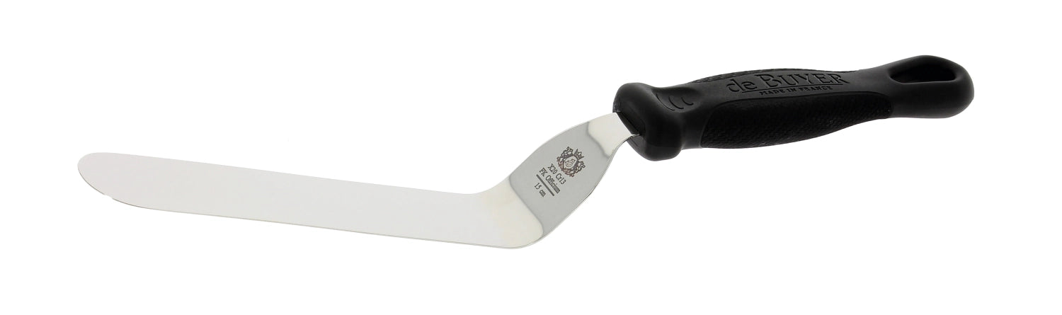 Spatule gâteau inclinée, lame de longueur: 15 cm