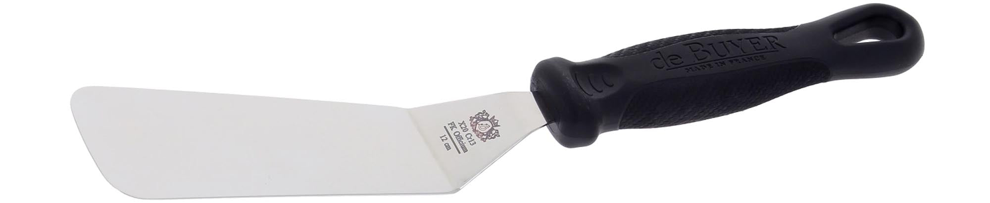 Entdecke die hochwertige Servierpalette von de Buyer (26,5 cm) für präzises Anheben und Servieren von Kuchen und Torten. Langlebig, hitzebeständig und spülmaschinenfest!