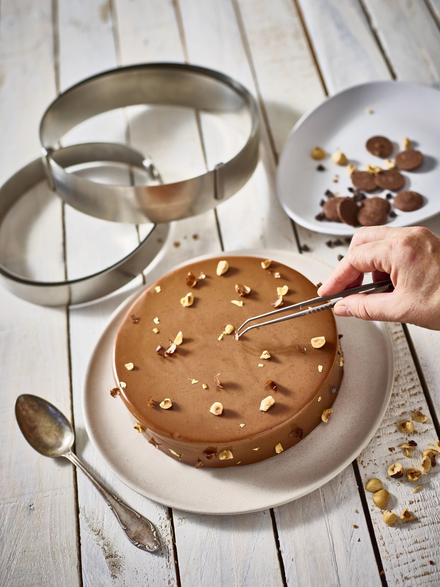 Pinzette gekröpft 16cm