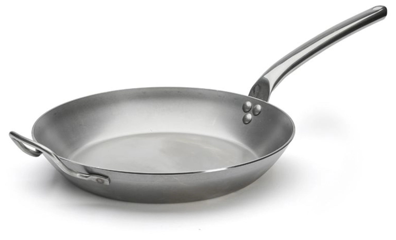 Carbone più padella Ø 32 cm, manico in acciaio inossidabile, induzione