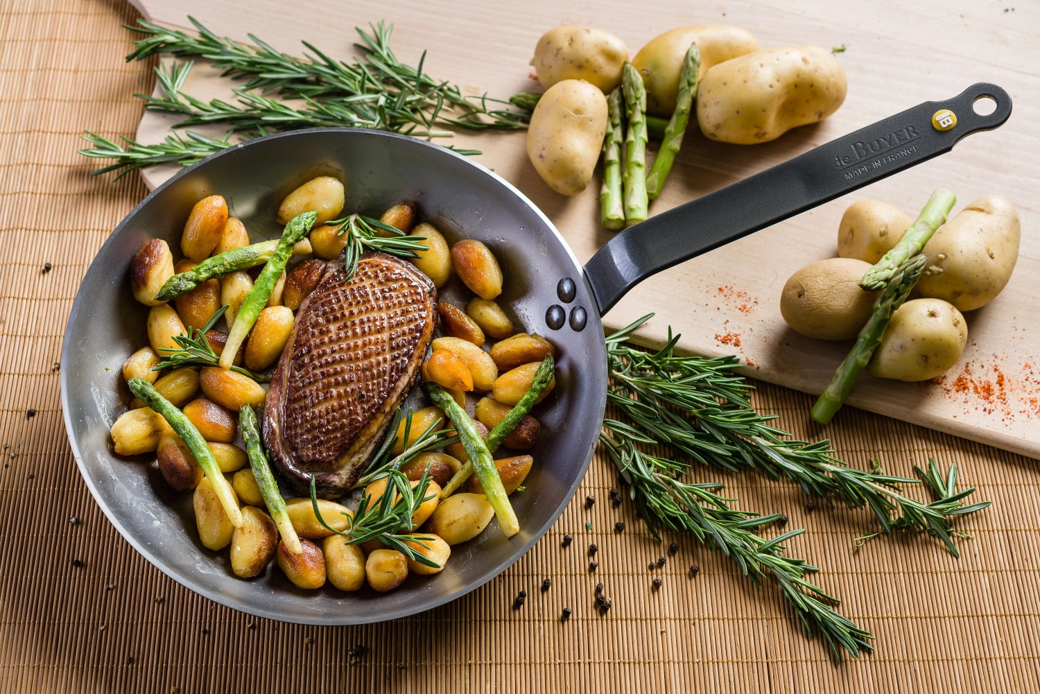 Minerale B Element Iron Pan Ø 24 cm, induzione