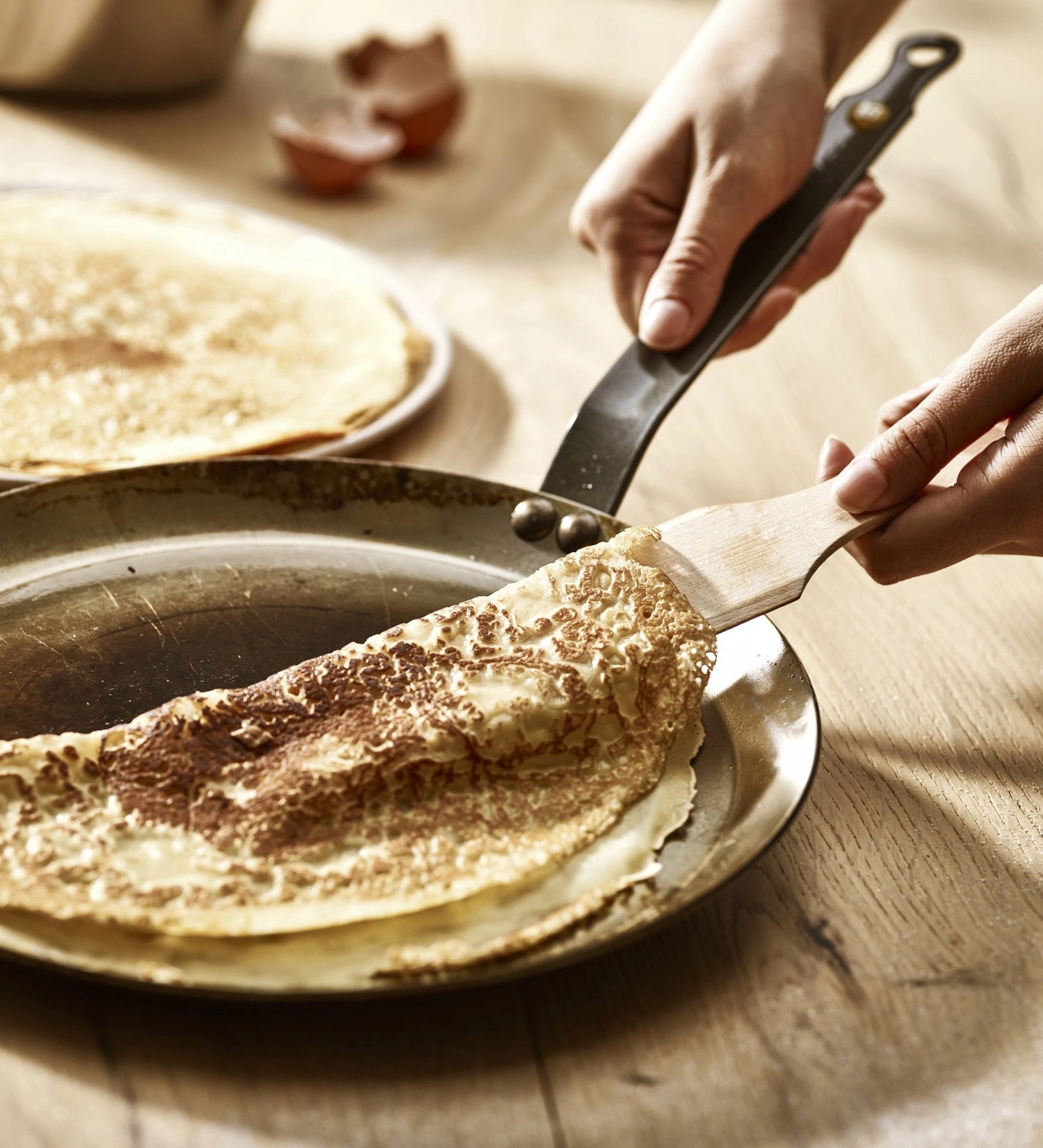 Crêpes d'élément b minéral en fer Ø 26 cm, induction