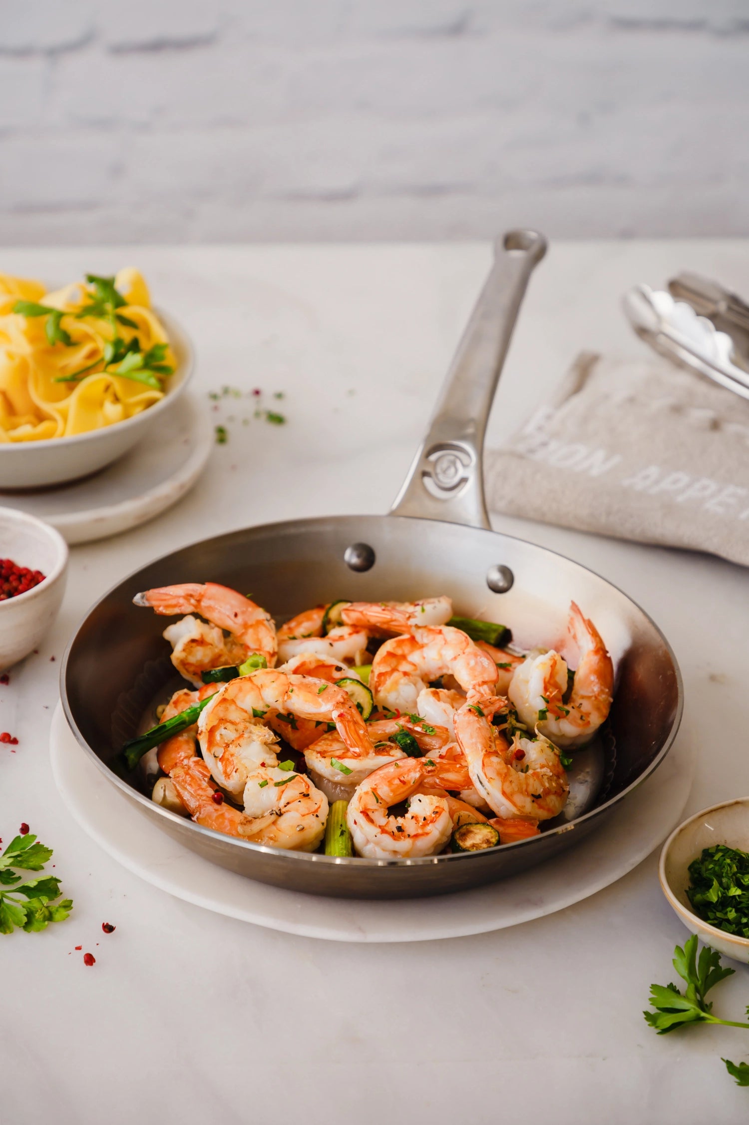 Mineral B Pro Eisenbratpfanne D20cm Induktion in Silber präsentiert im Onlineshop von KAQTU Design AG. Bratpfanne ist von de Buyer