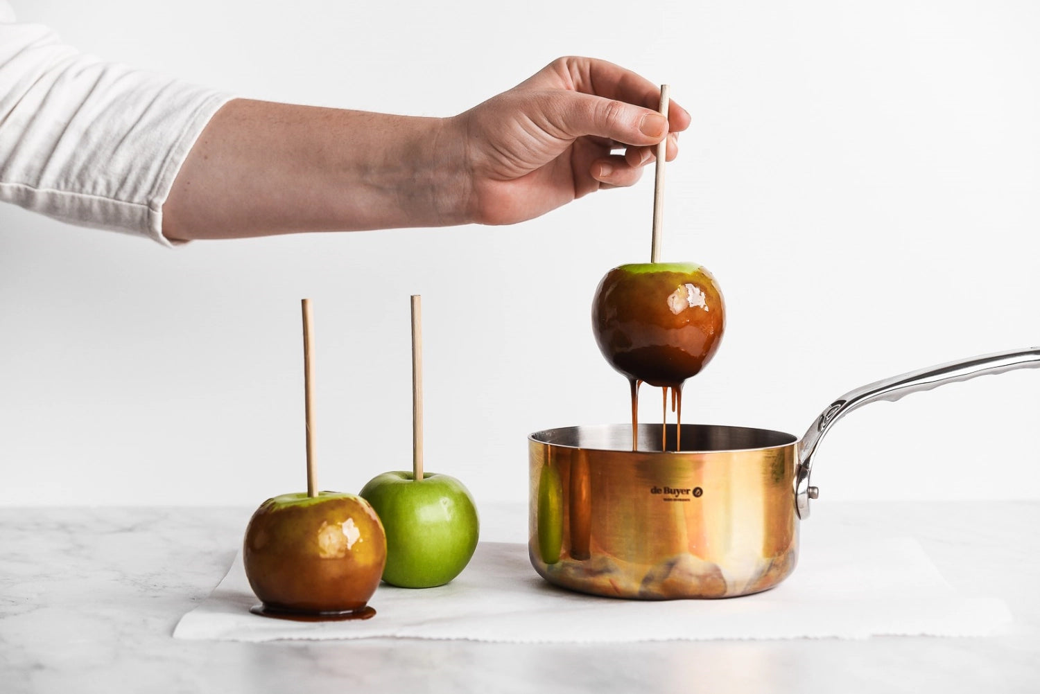 PRIMA MATERA saucepan copper-stainless steel Ø16cm, induction.