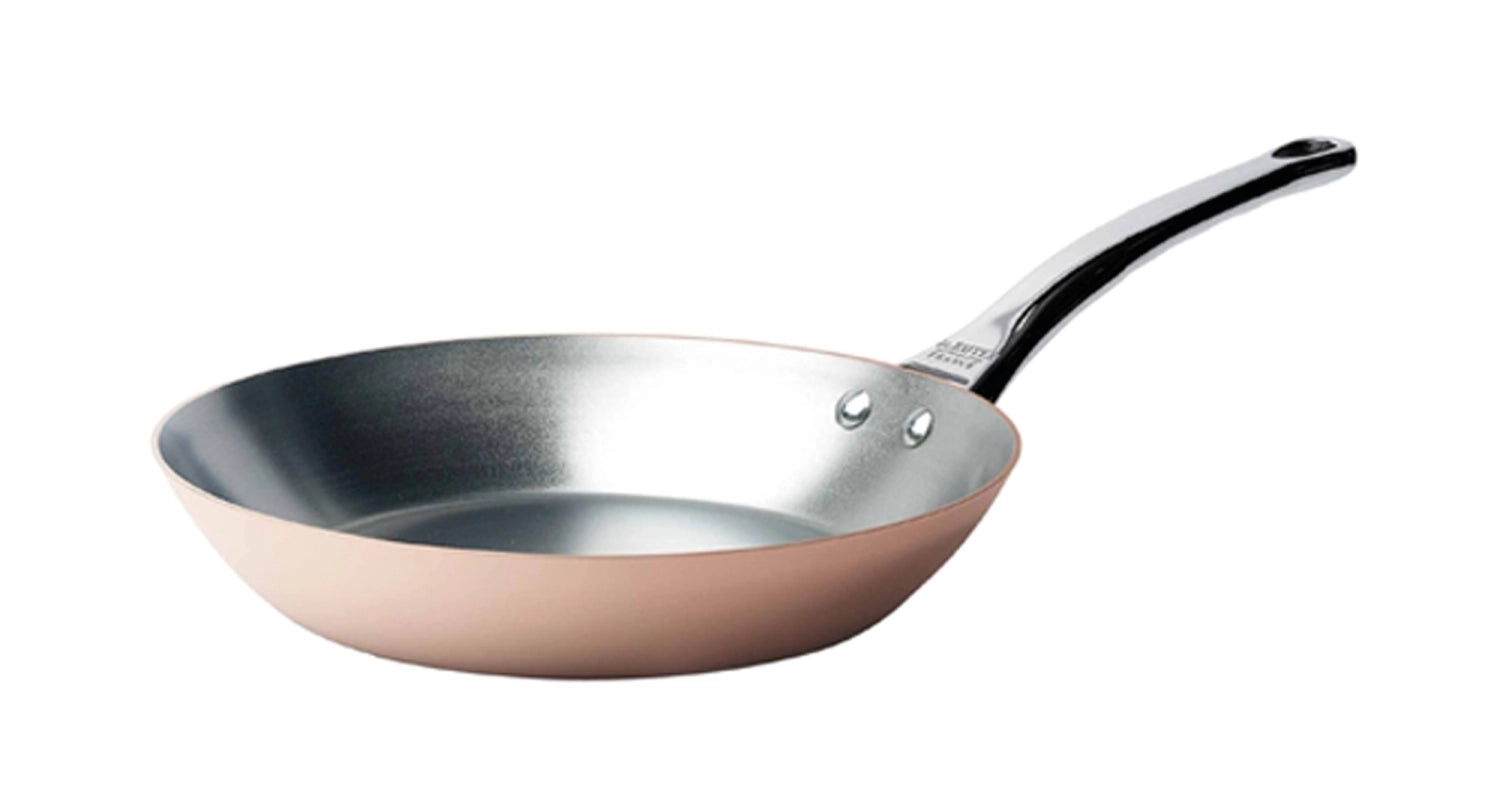 Inocuivre friggere in acciaio in rame Ø28 cm