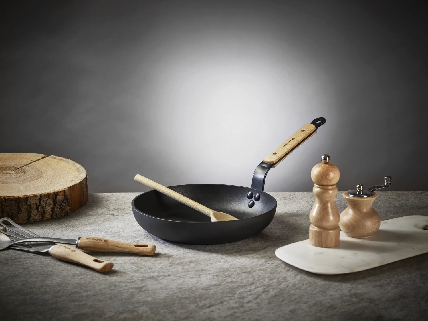 Choc B Bois Fry Fry Pan Induzione D: 24 cm