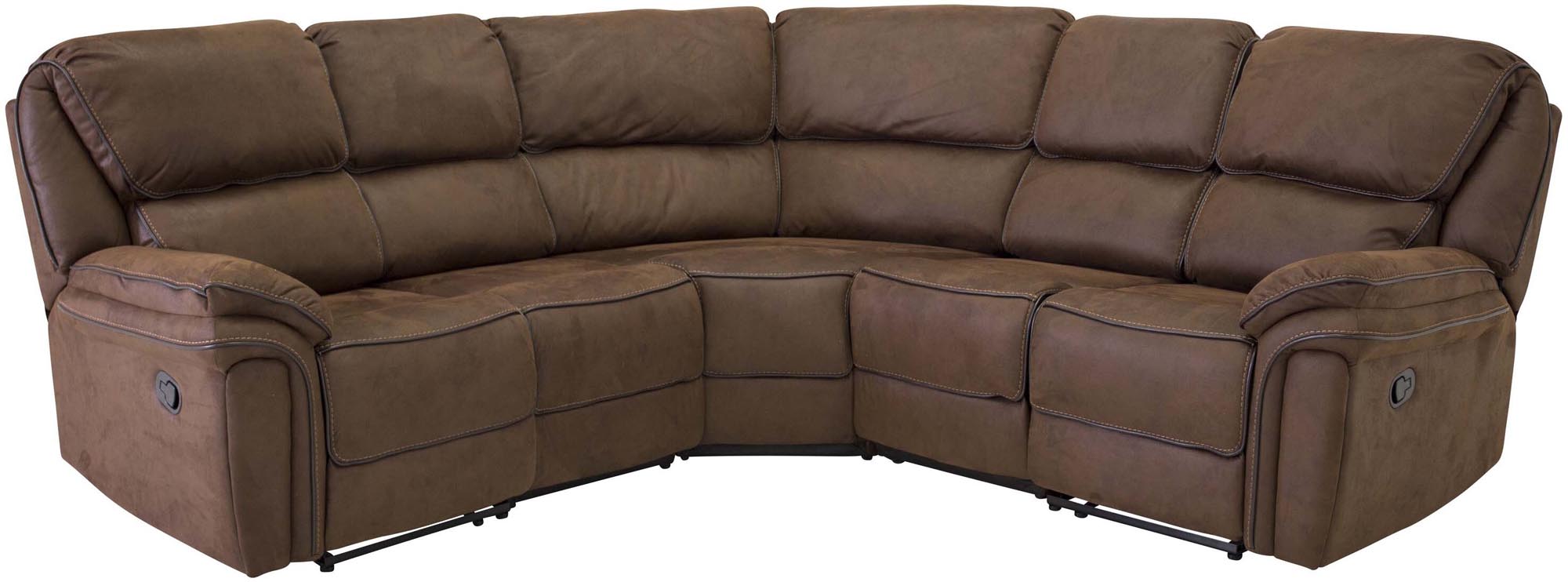 Stylisches Saranda Sofa von Venture Home in luxuriöser Mikrofaser. Bequem, pflegeleicht und perfekt für entspannte Stunden in jedem Zuhause.