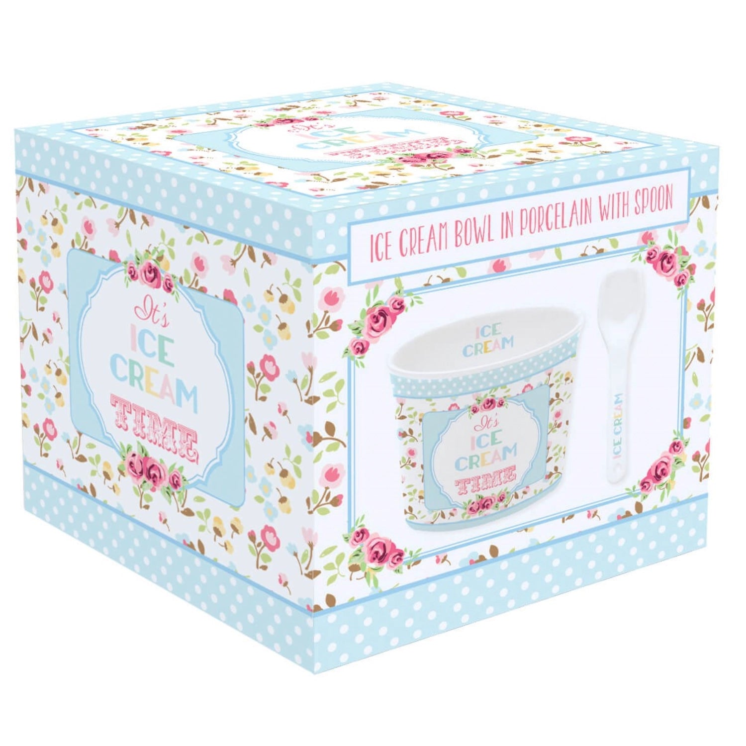 Time for Ice Cream Eisbecher, blau, D8.5cm