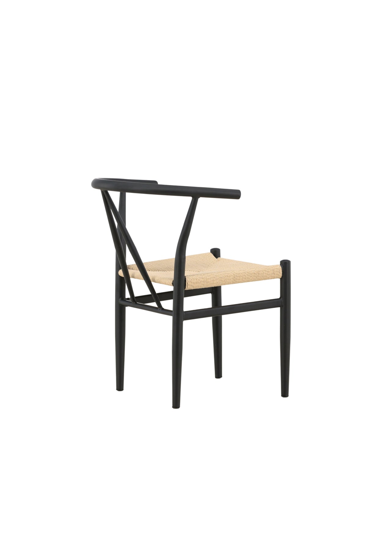 Alfons Esszimmerstuhl in Schwarz präsentiert im Onlineshop von KAQTU Design AG. Schalenstuhl mit Armlehne ist von Venture Home