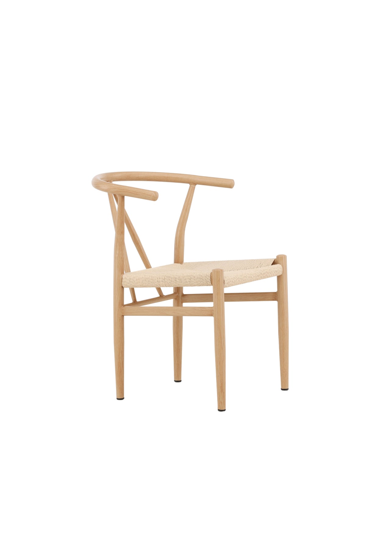 Alfons Esszimmerstuhl in Natur präsentiert im Onlineshop von KAQTU Design AG. Schalenstuhl mit Armlehne ist von Venture Home