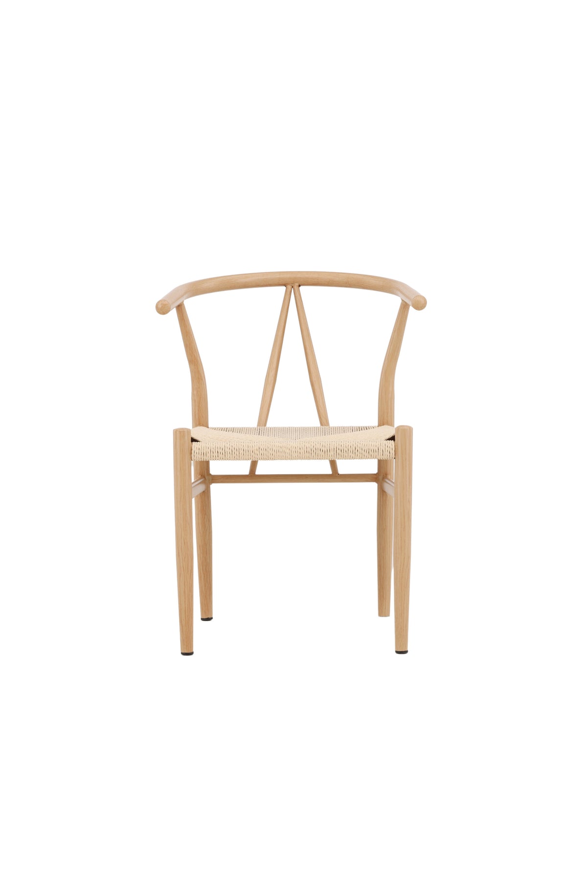 Alfons Esszimmerstuhl in Natur präsentiert im Onlineshop von KAQTU Design AG. Schalenstuhl mit Armlehne ist von Venture Home