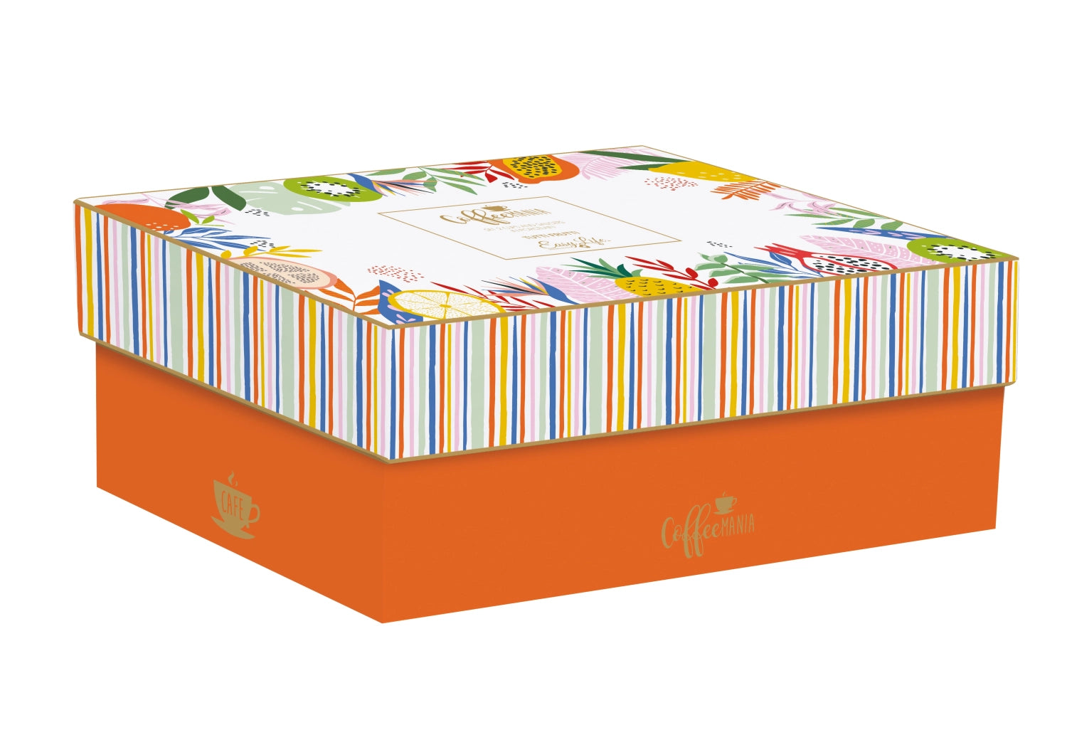 2er Set Coffee Mania Kaffeetasse m. Untert. Tutti Frutti, 24