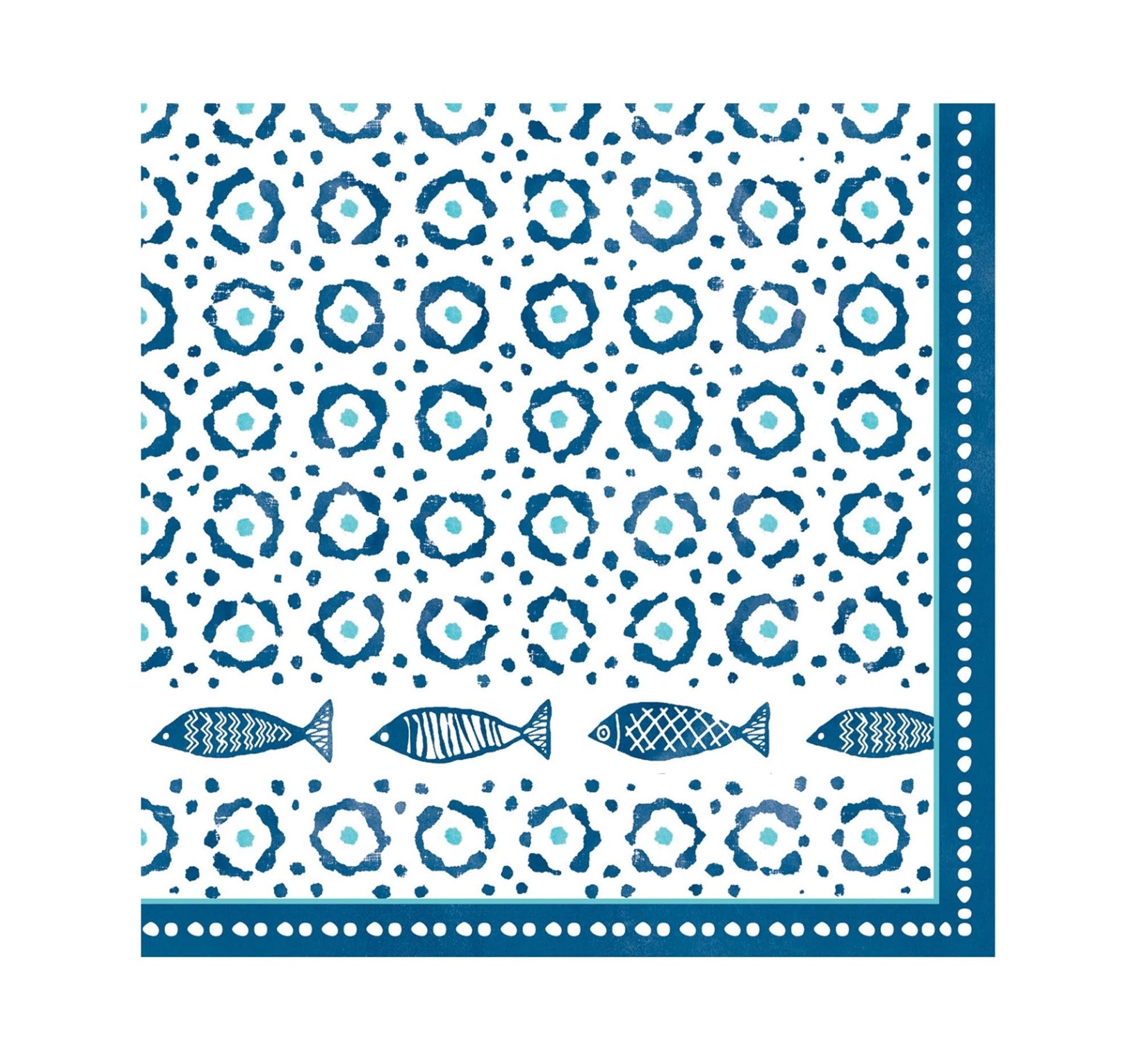 Entdecken Sie die Sea Shore Servietten von Easy Life – 20 Stück, 33x33 cm, ideal für sommerliche Tischdekoration und festliche Anlässe.