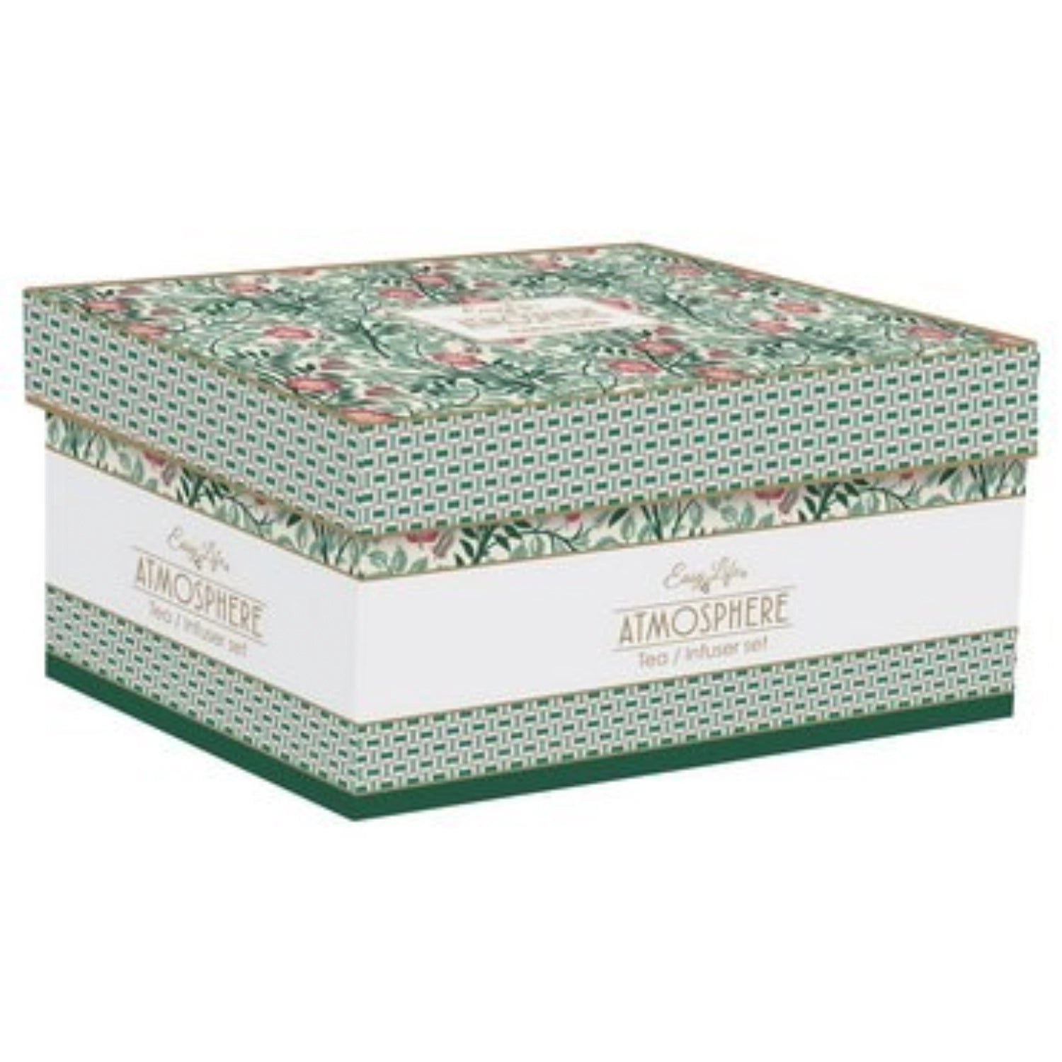 Floral Fantasy Teekanne 600 ml mit Aufguss und 2 Tassen in Mehrfarbig präsentiert im Onlineshop von KAQTU Design AG. Kanne ist von Easy Life