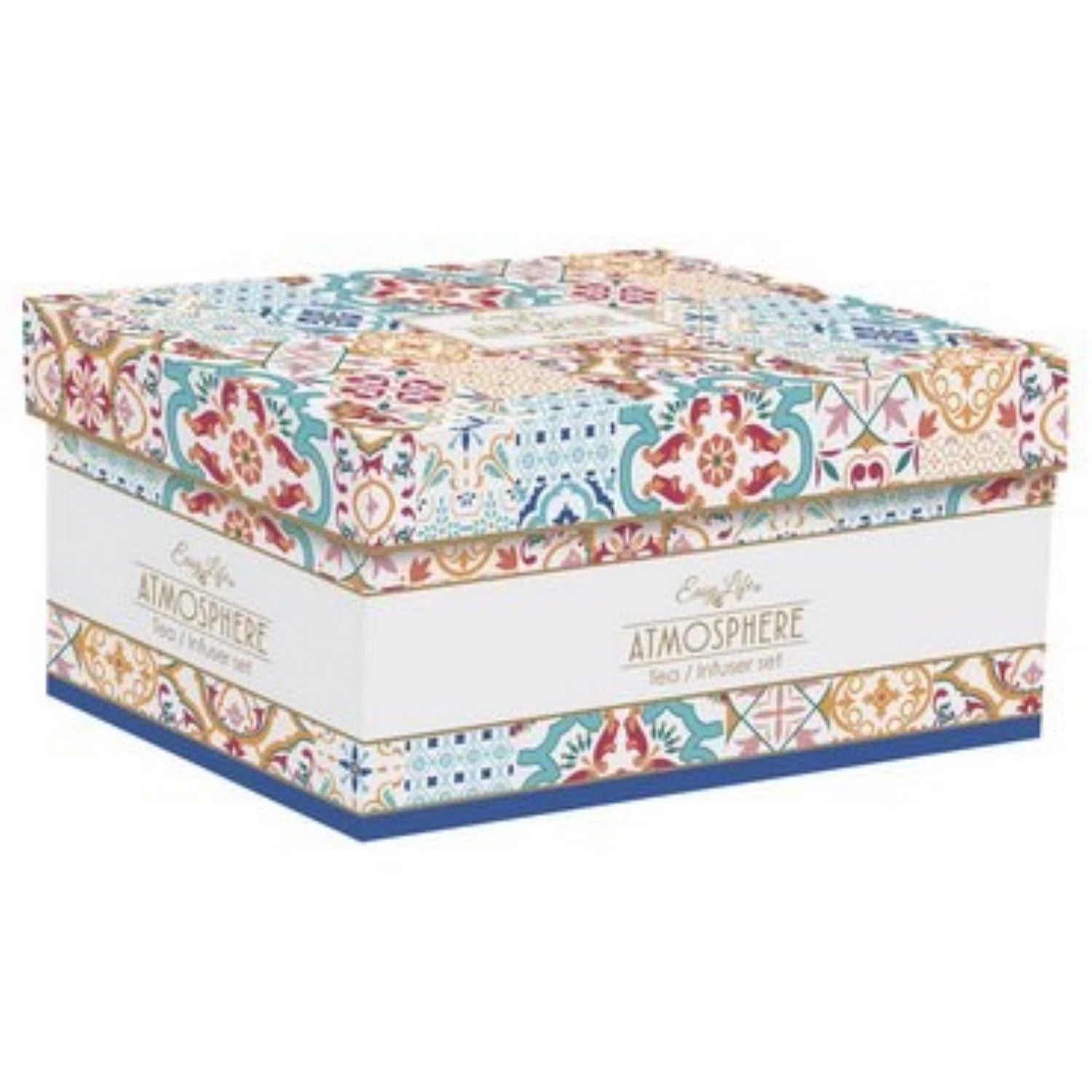 Siracusa Teekanne 600 ml mit Aufguss und 2 Tassen in Mehrfarbig präsentiert im Onlineshop von KAQTU Design AG. Kanne ist von Easy Life