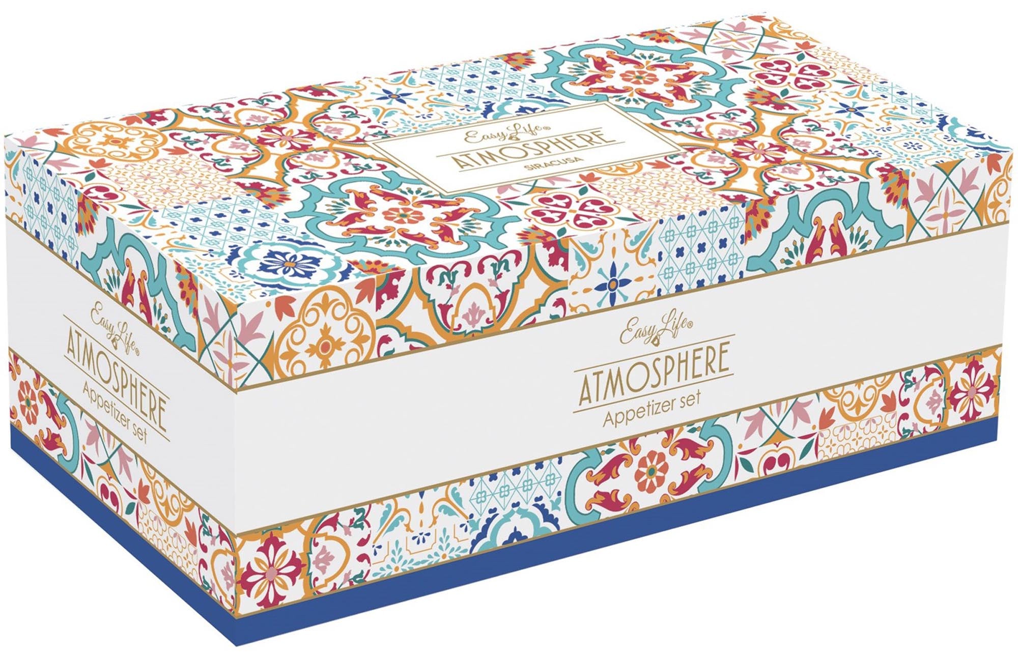 Siracusa appetizer set with 4 bowls, 29x13cm