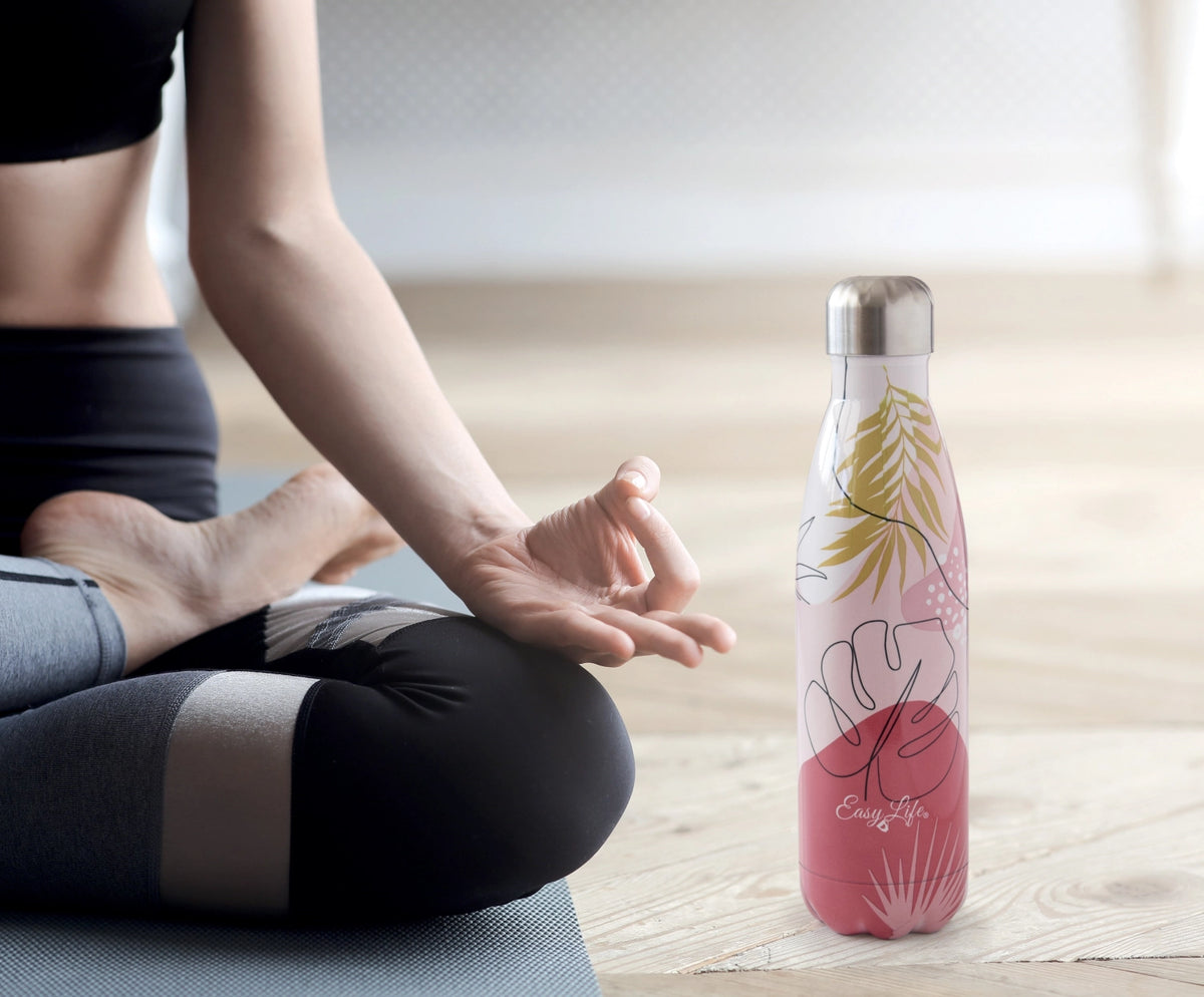 Isolierflaschen doppelw. 500ml, Abstract in Mehrfarbig präsentiert im Onlineshop von KAQTU Design AG. Kanne ist von Easy Life
