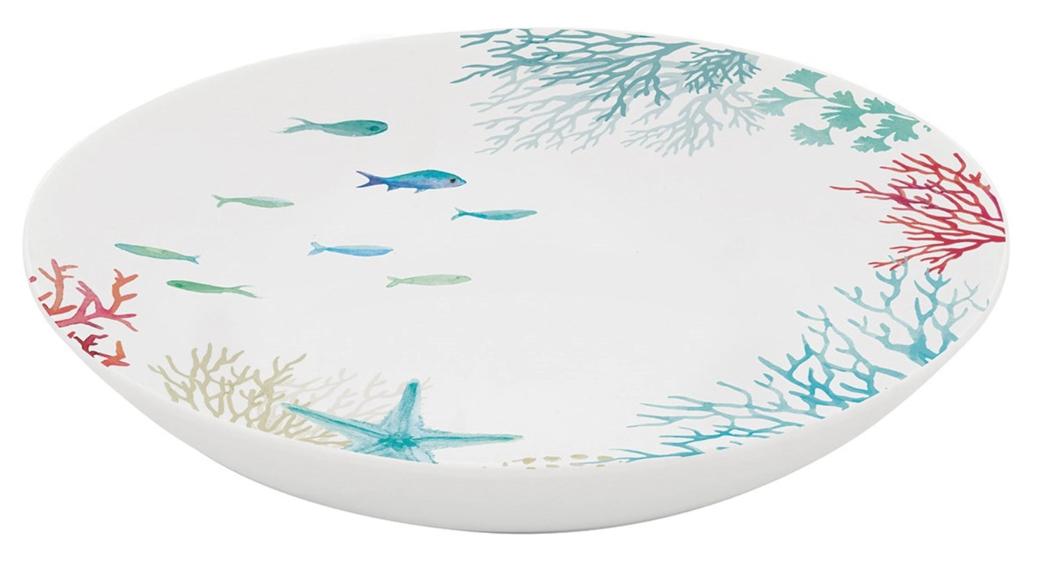 Entdecken Sie den Under the Sea Suppenteller D20.5cm von Easy Life. Hochwertige Keramik, farbenfrohes Design, ideal für Ihre Tischdekoration.