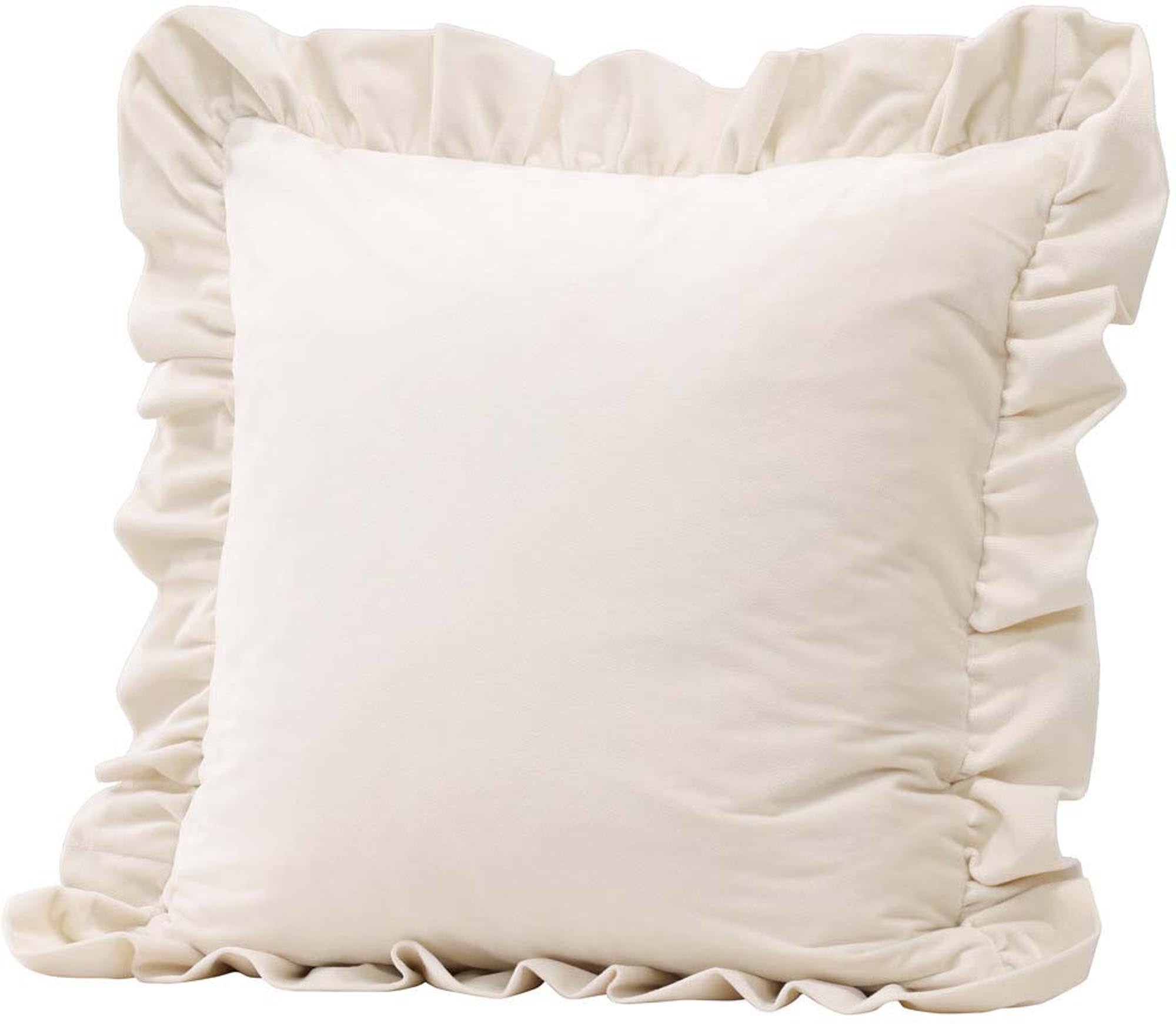 Hailey Kissenbezug in Weiss präsentiert im Onlineshop von KAQTU Design AG. Deko Kissenbezug ist von Venture Home