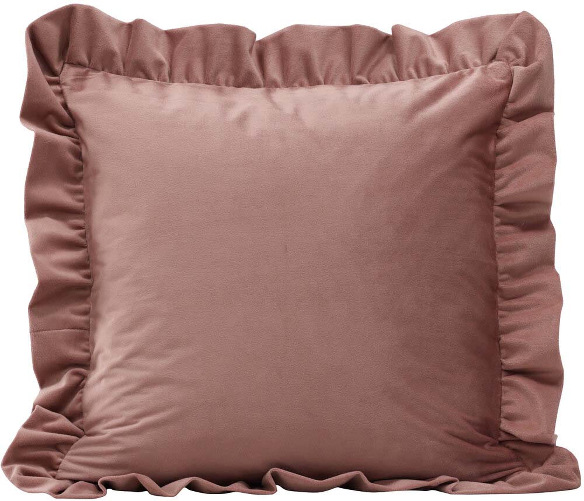 Hailey Kissenbezug in Rosa präsentiert im Onlineshop von KAQTU Design AG. Deko Kissenbezug ist von Venture Home