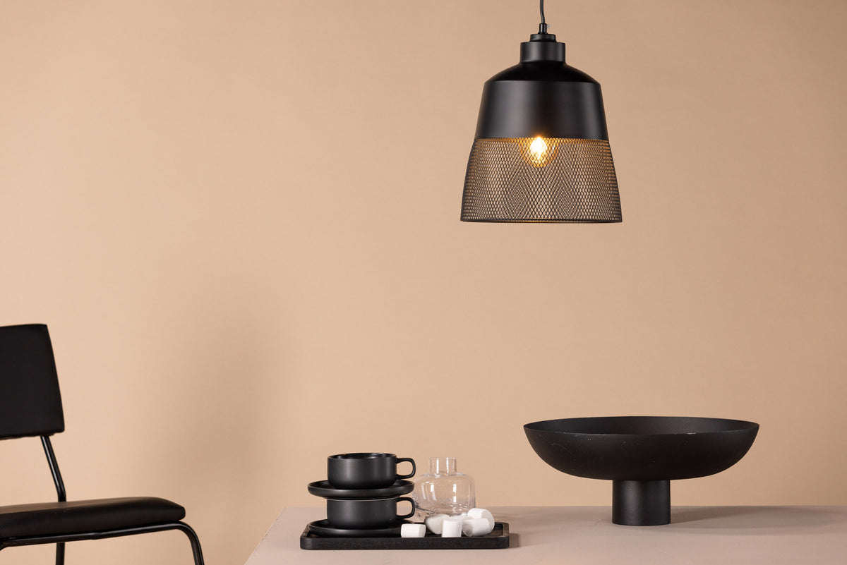 Toulon Pendelleuchte in Schwarz präsentiert im Onlineshop von KAQTU Design AG. Pendelleuchte ist von Venture Home