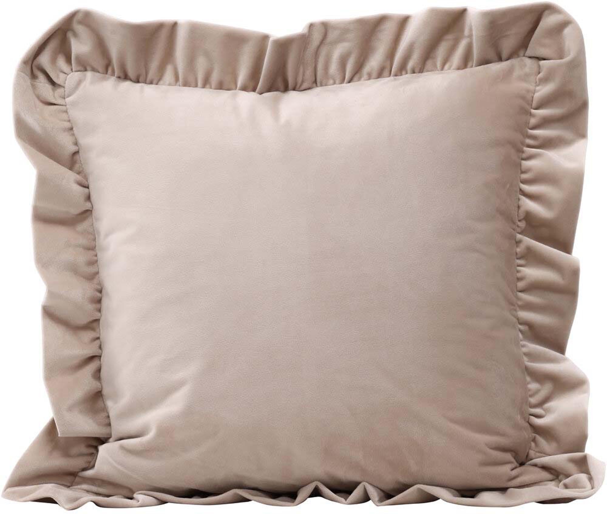 Hailey Kissenbezug in Beige präsentiert im Onlineshop von KAQTU Design AG. Deko Kissenbezug ist von Venture Home