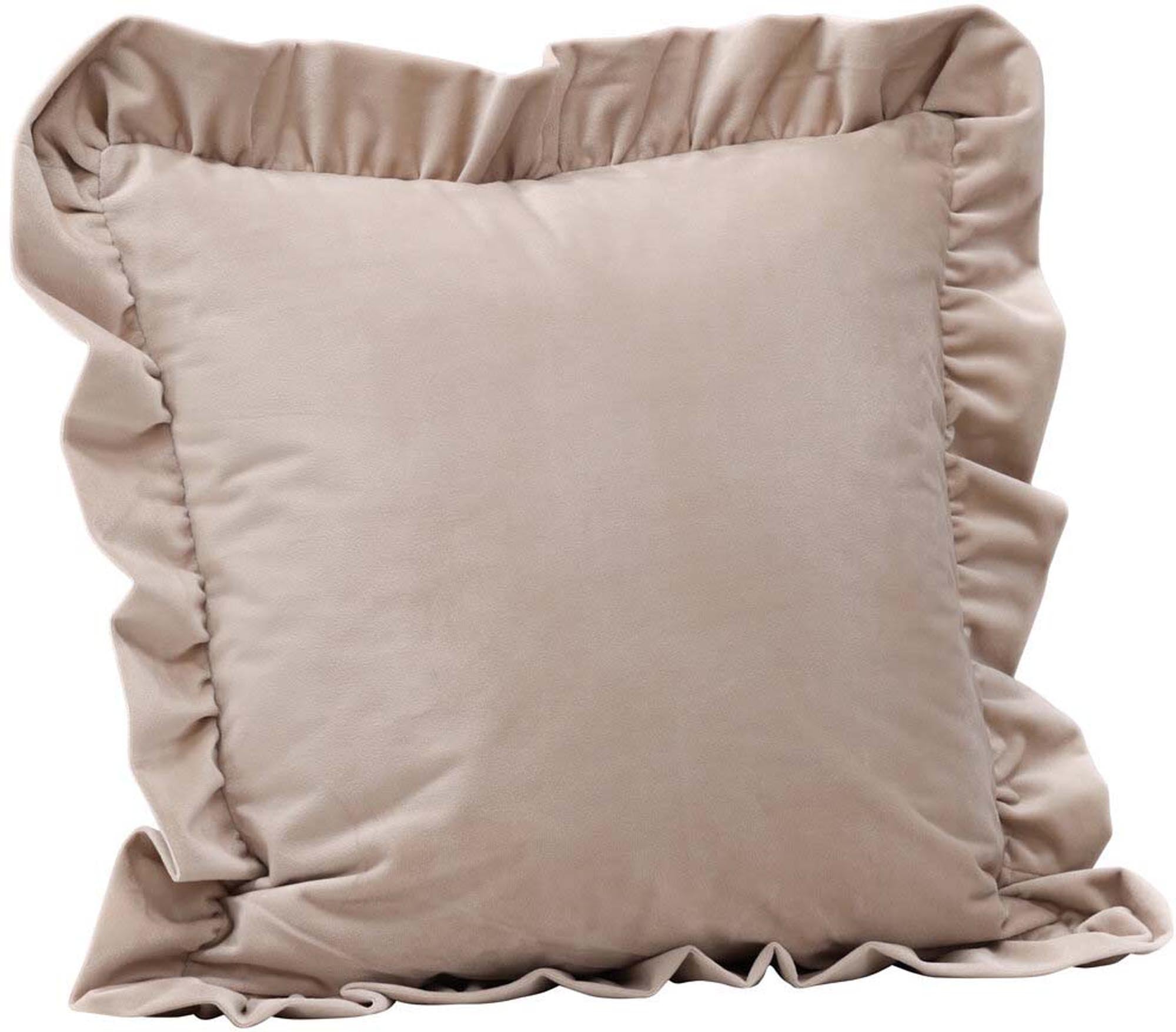 Hailey Kissenbezug in Beige präsentiert im Onlineshop von KAQTU Design AG. Deko Kissenbezug ist von Venture Home