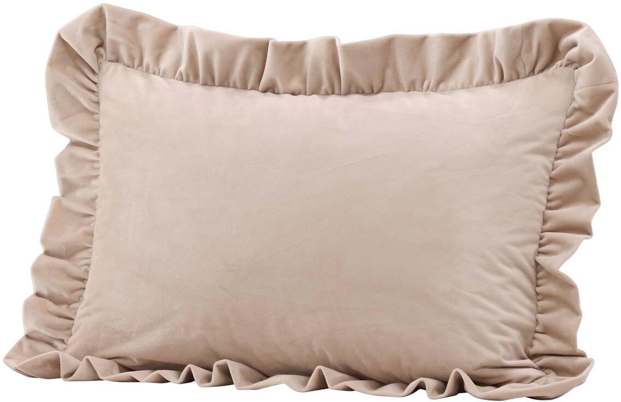 Hailey Kissenbezug in Beige präsentiert im Onlineshop von KAQTU Design AG. Deko Kissenbezug ist von Venture Home