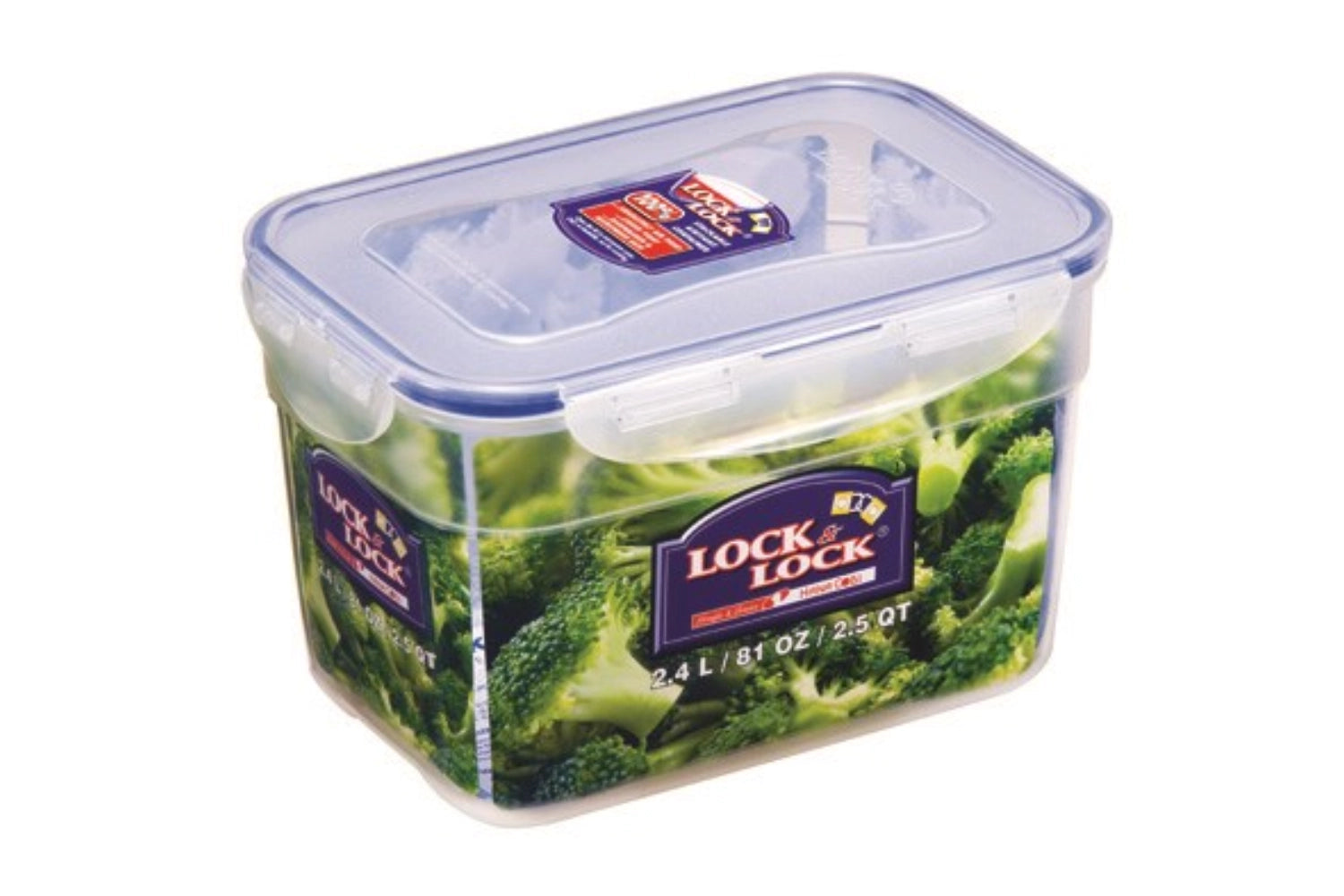 Pot de conservation empilable 2,4 litres 21x14,6x12,8cm