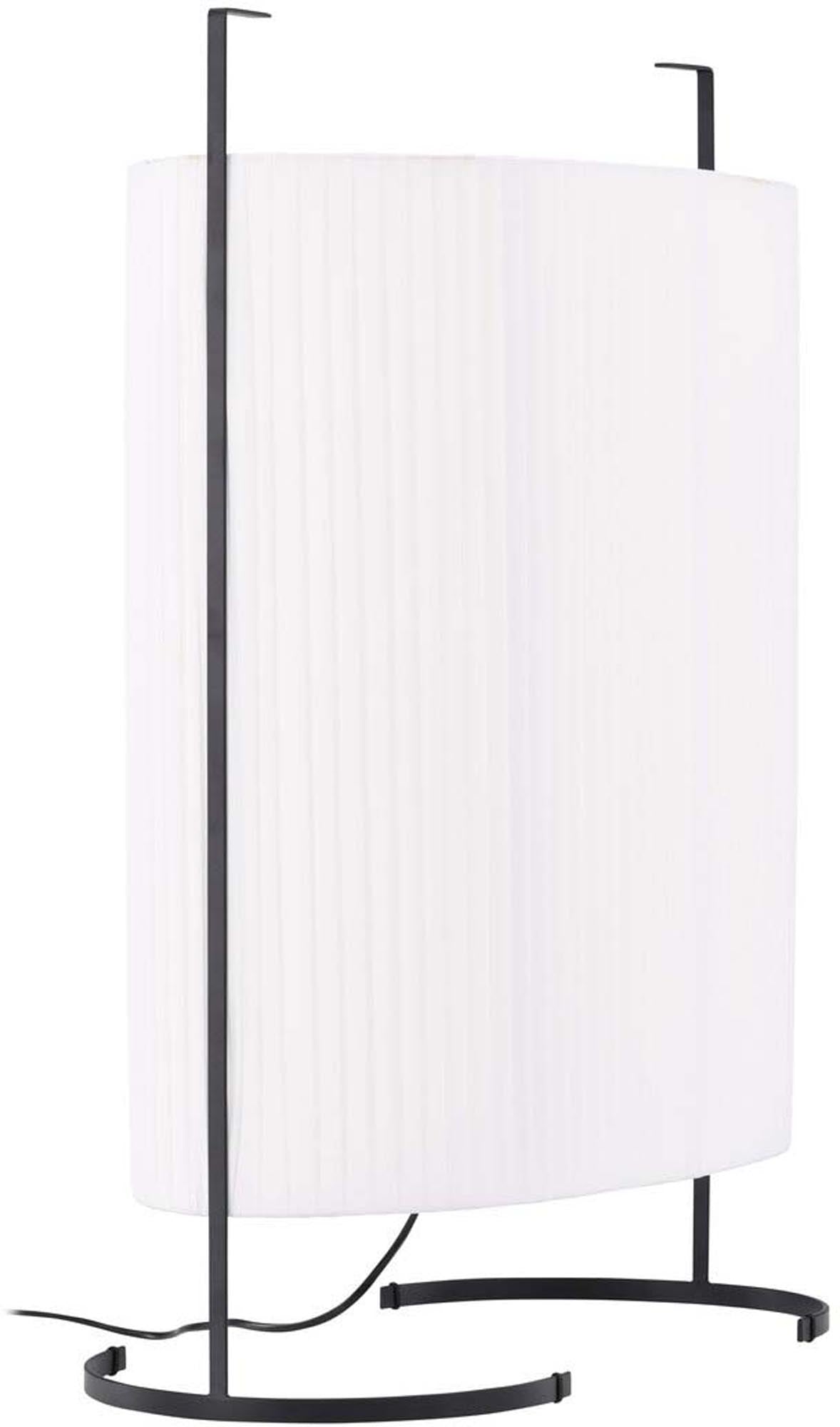 Elegante Rennes Stehleuchte von Venture Home aus robustem Eisen und feinem Leinen, ideal für einladende Wohnräume.