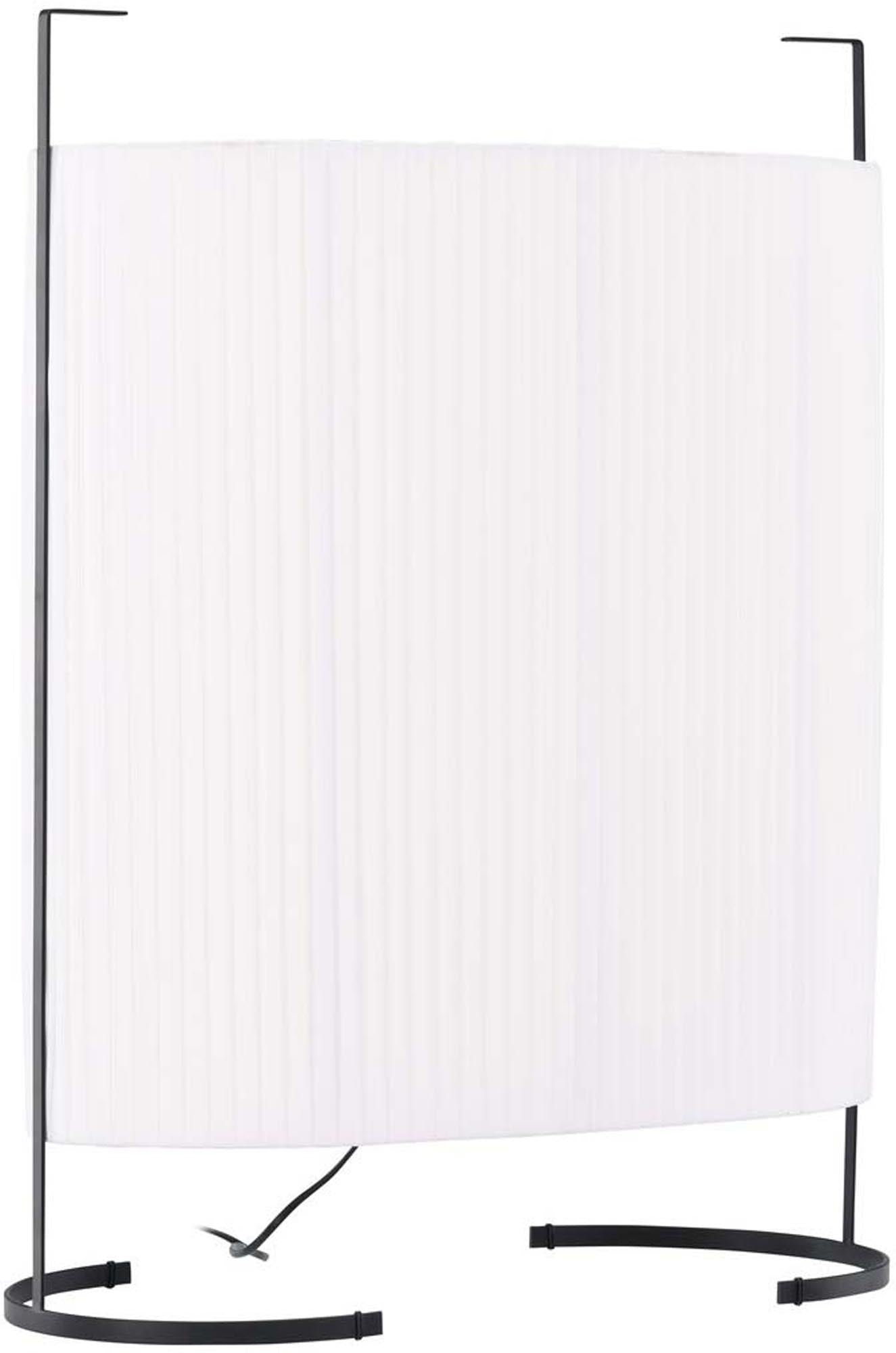 Moderne Rennes Stehleuchte von Venture Home mit edlem Textilschirm.