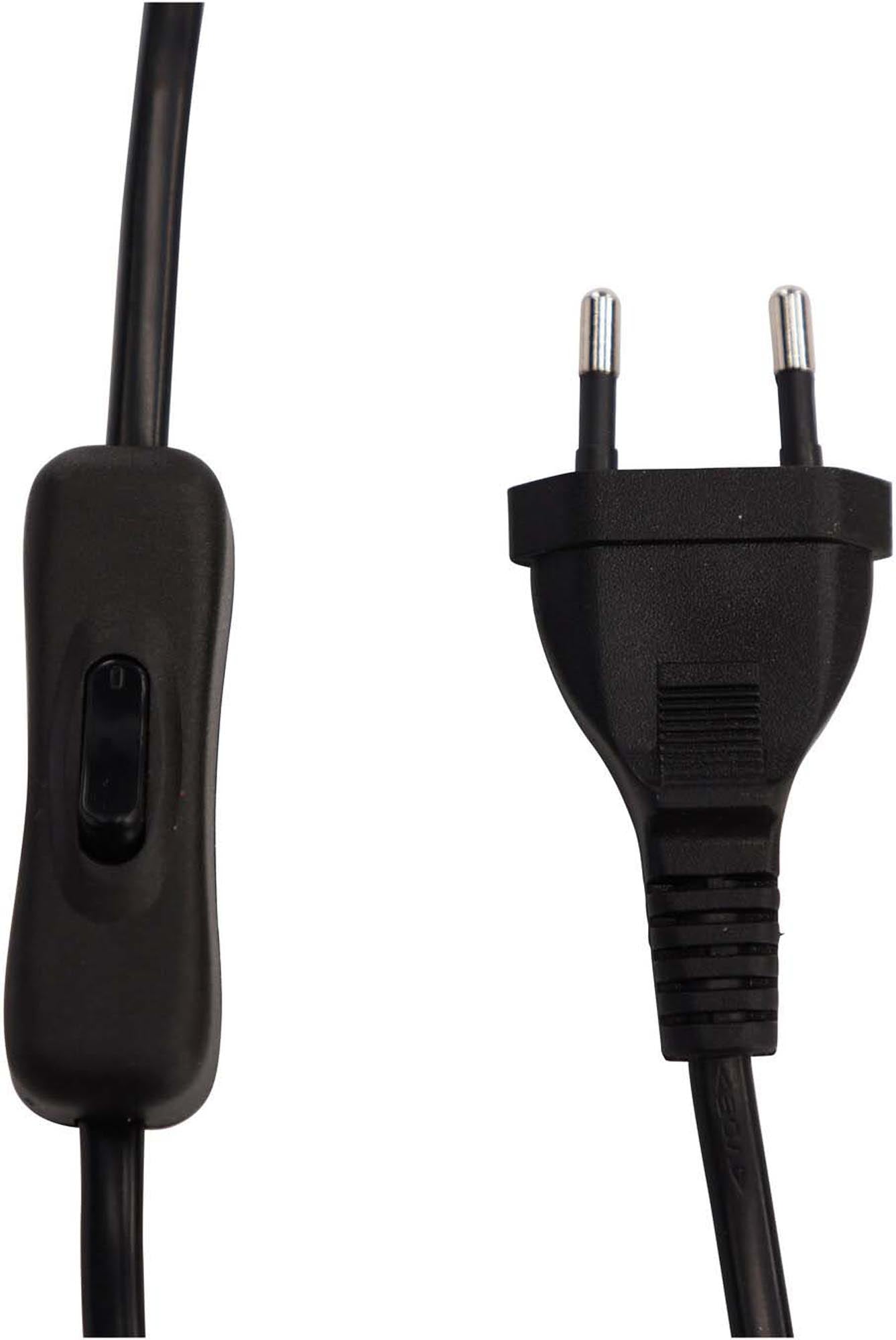 Nancy Tischleuchte: Betonfuss, Leinen-Design, skandinavische Eleganz.