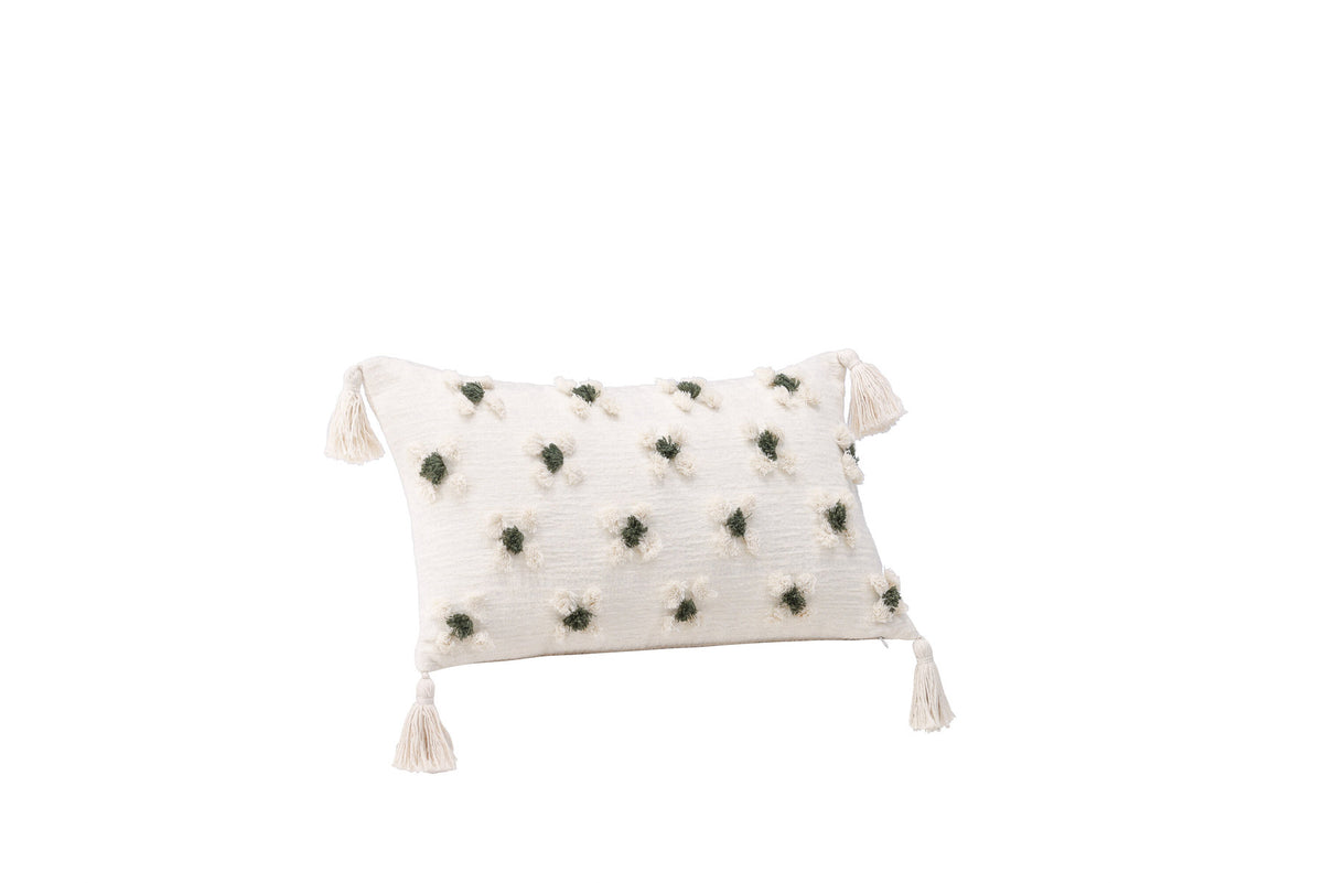Millie Kissenbezug in Weiss präsentiert im Onlineshop von KAQTU Design AG. Deko Kissenbezug ist von Venture Home