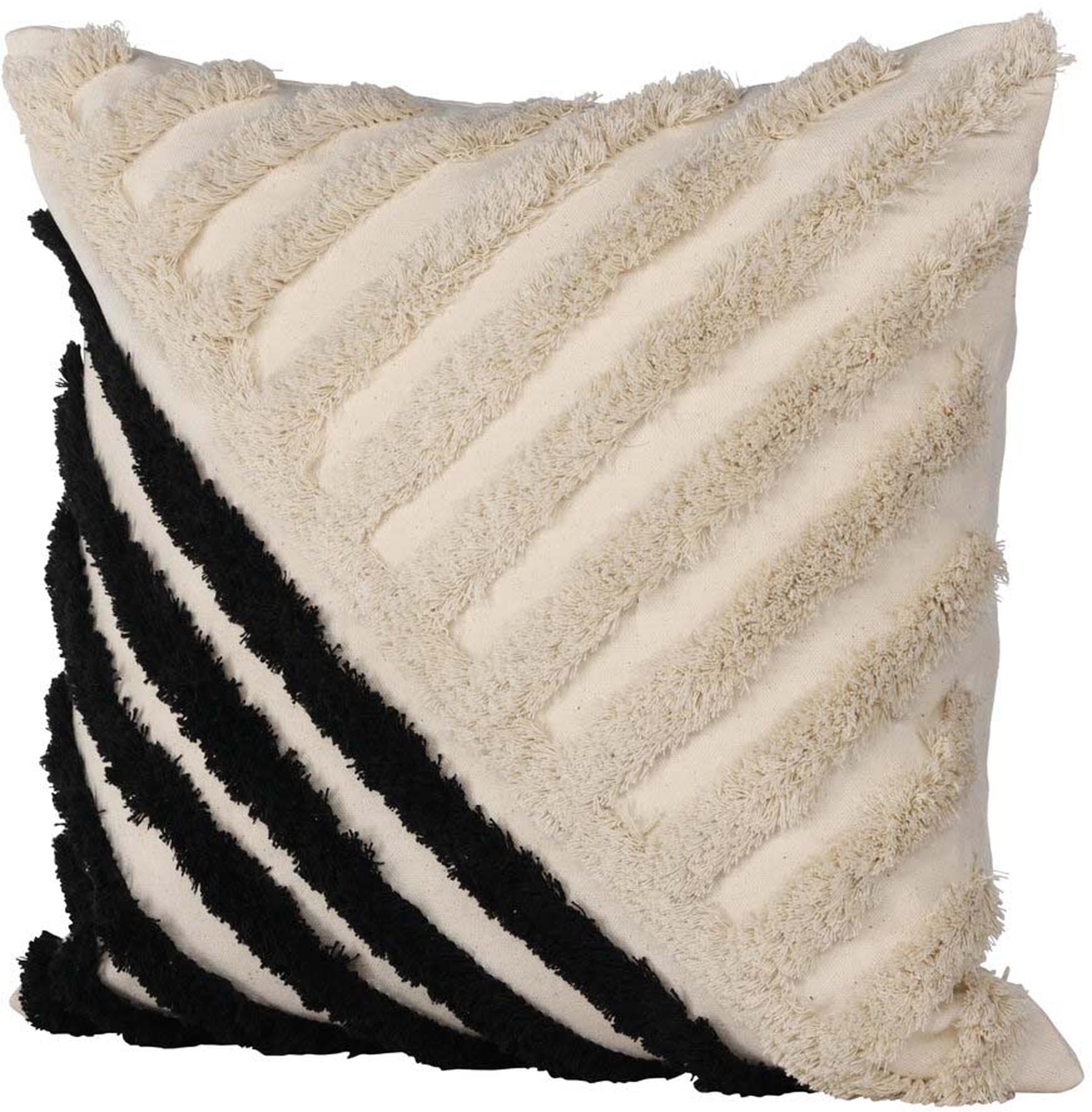 Zara Kissenbezug in Weiss präsentiert im Onlineshop von KAQTU Design AG. Deko Kissenbezug ist von Venture Home