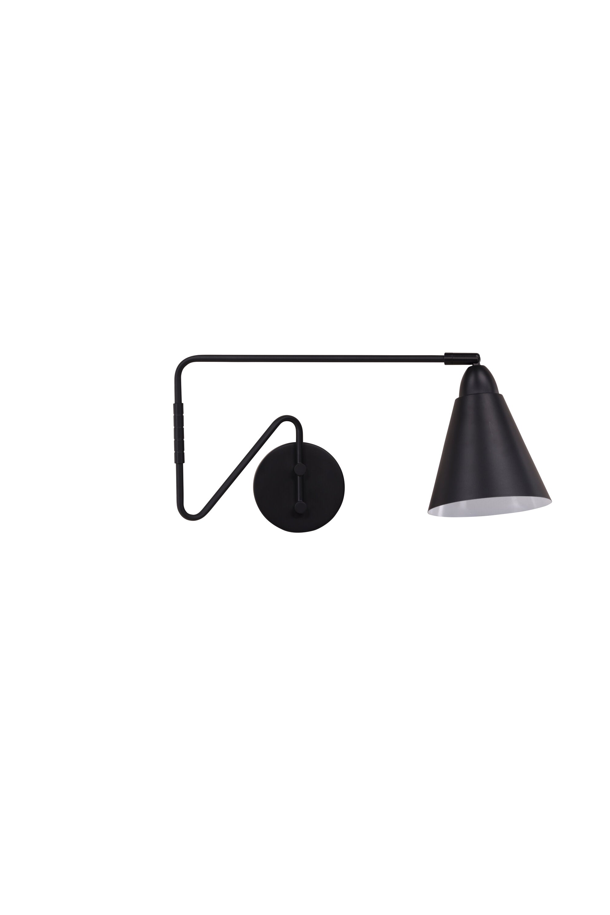 Amicola Wandleuchte in Schwarz präsentiert im Onlineshop von KAQTU Design AG. Wandleuchte ist von Venture Home