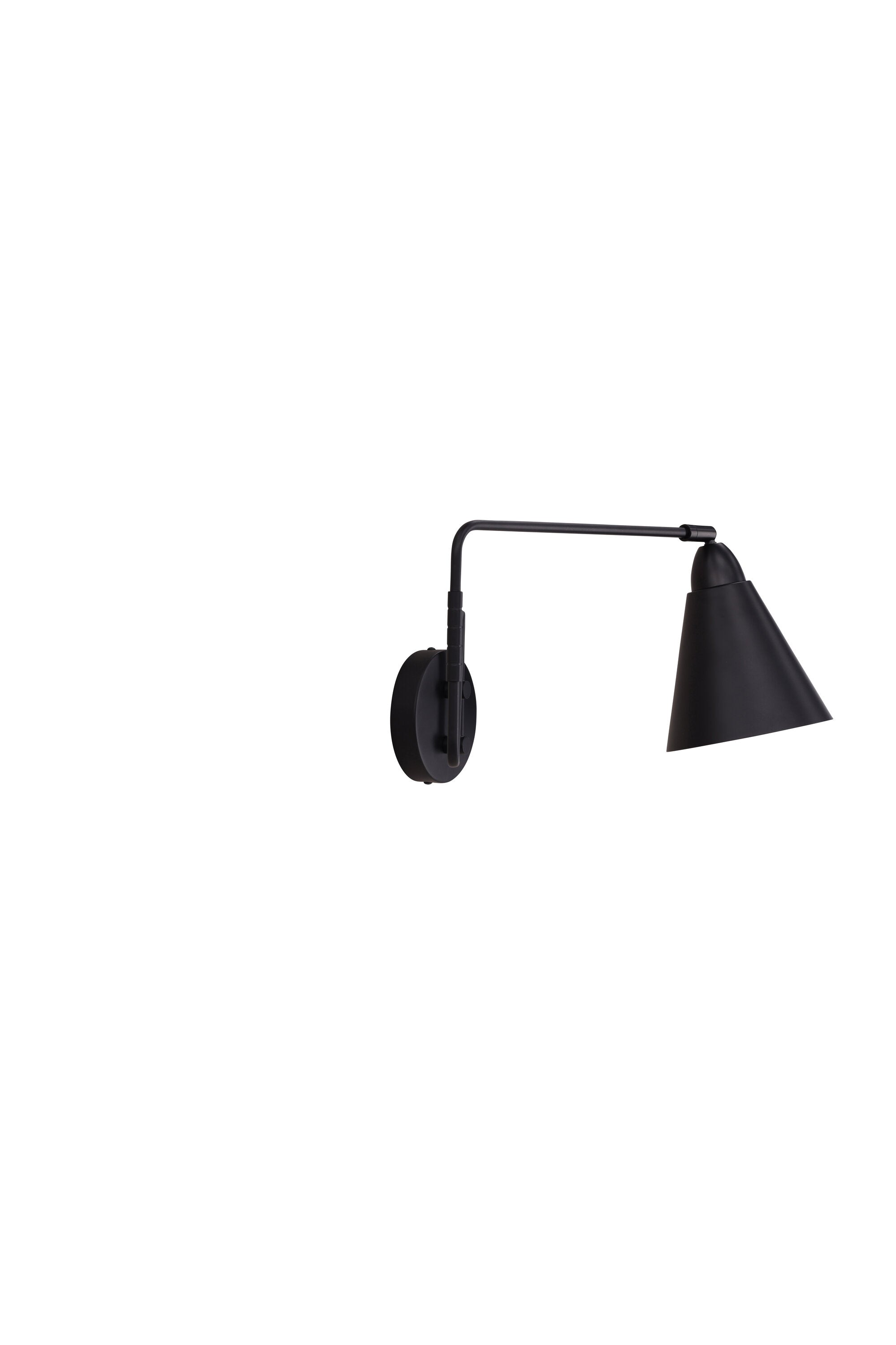 Amicola Wandleuchte in Schwarz präsentiert im Onlineshop von KAQTU Design AG. Wandleuchte ist von Venture Home