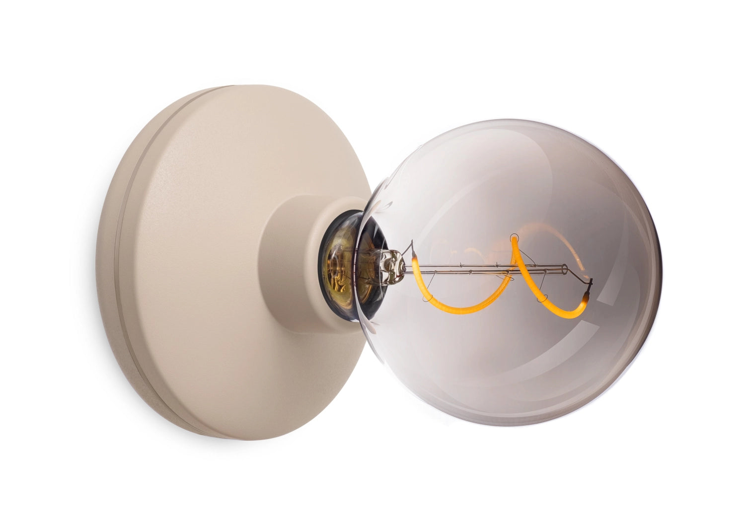 Humble Bee wall light linen smoked