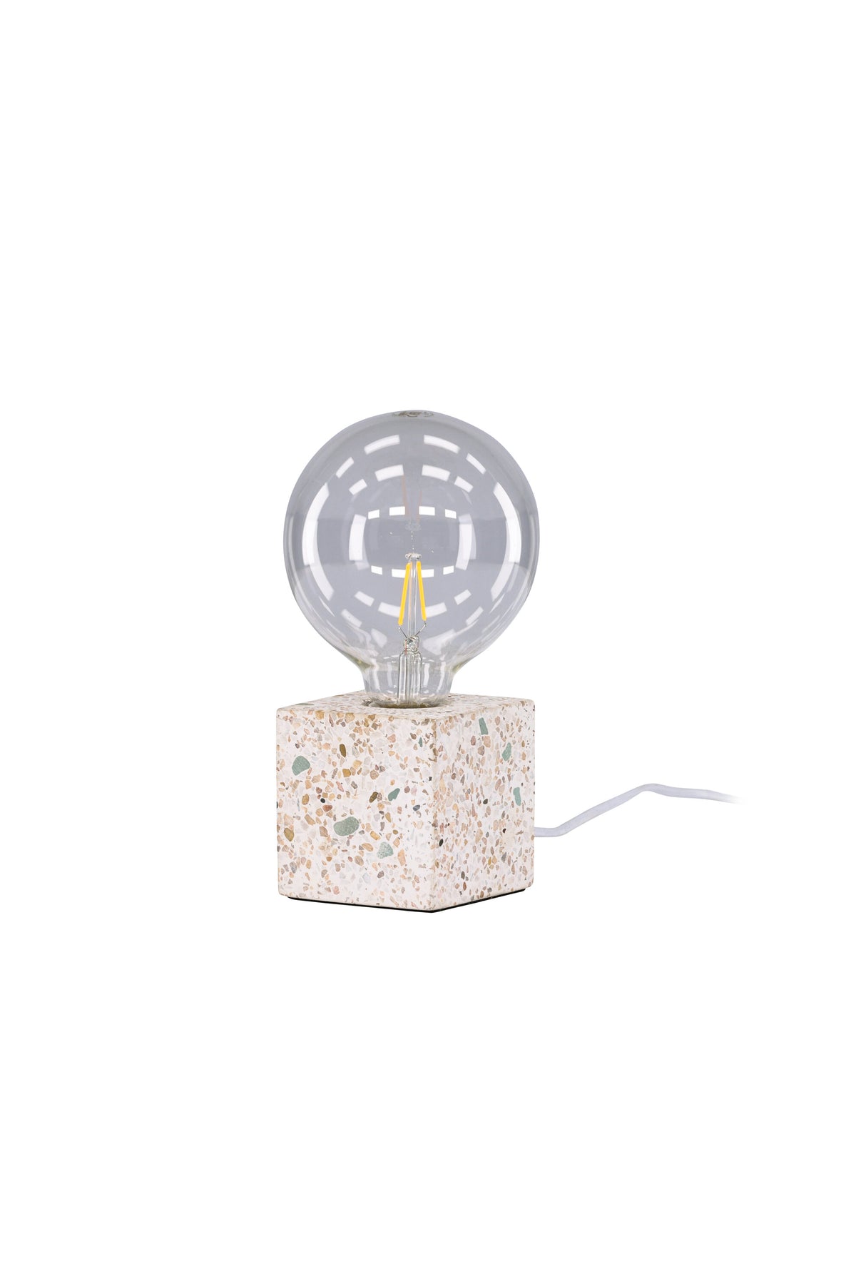 Rilche Tischleuchte in Grau präsentiert im Onlineshop von KAQTU Design AG. Tischleuchte ist von Venture Home