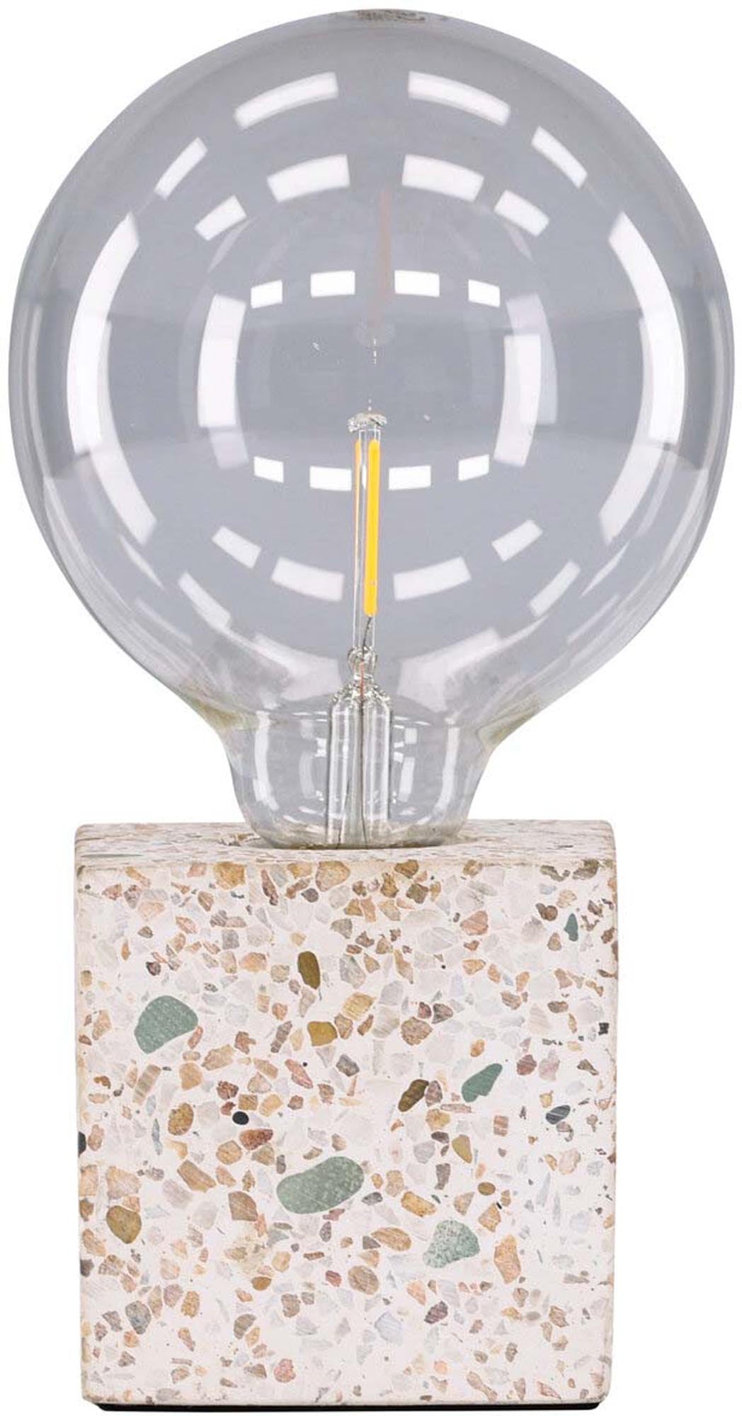 Elegante Rilche Tischleuchte mit Terrazzo-Basis von Venture Home.