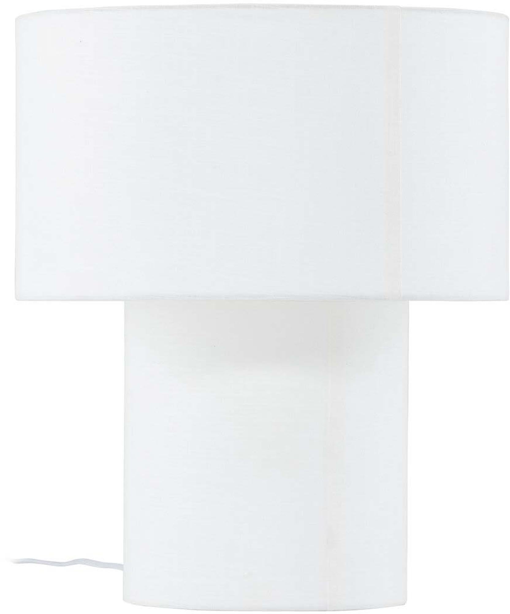 Elegante Globia Tischleuchte von Venture Home, bezogen mit hochwertigem Leinen, für stilvolle Akzente und harmonisches Licht in jedem Raum.