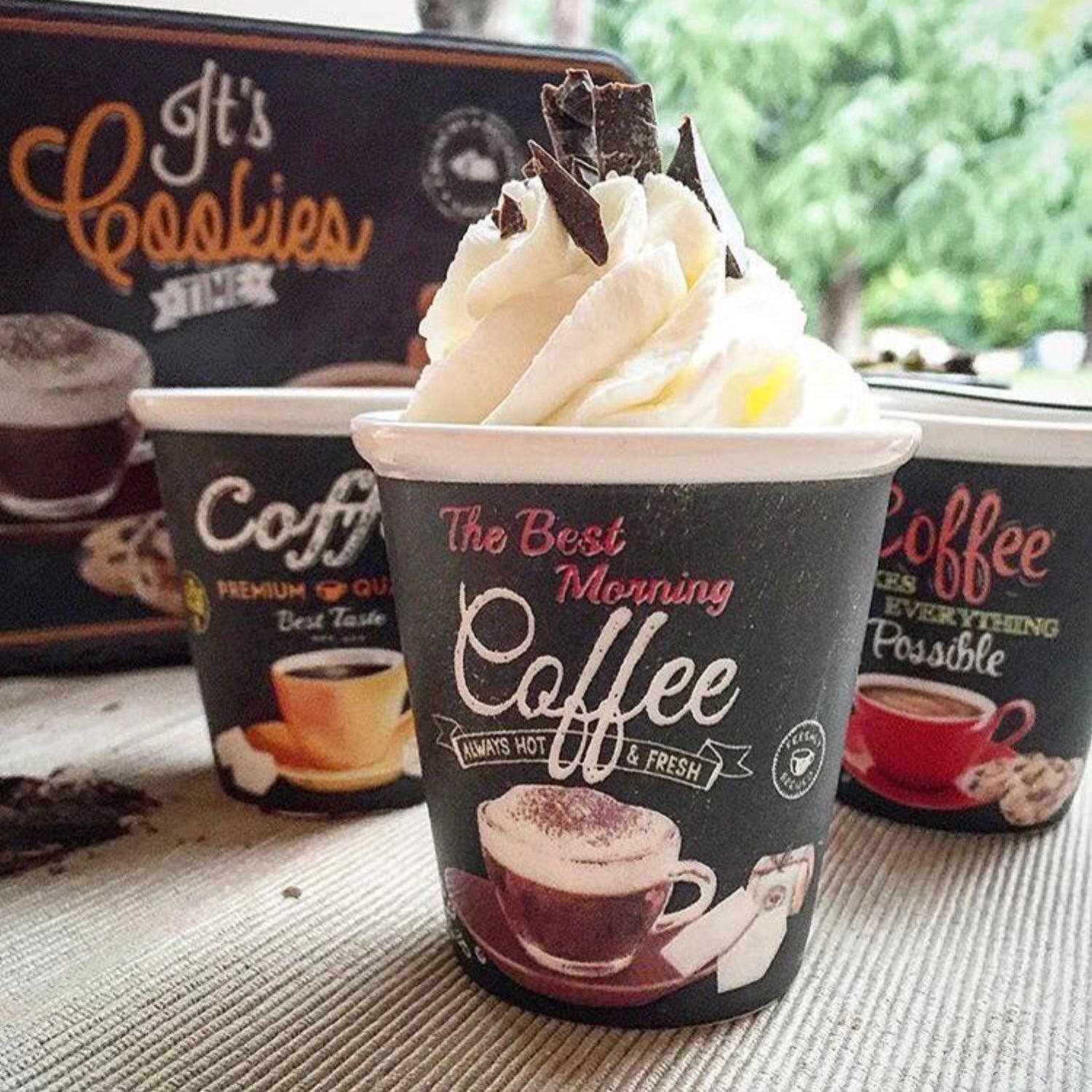 Its coffee time 4 espresso cups 80ml