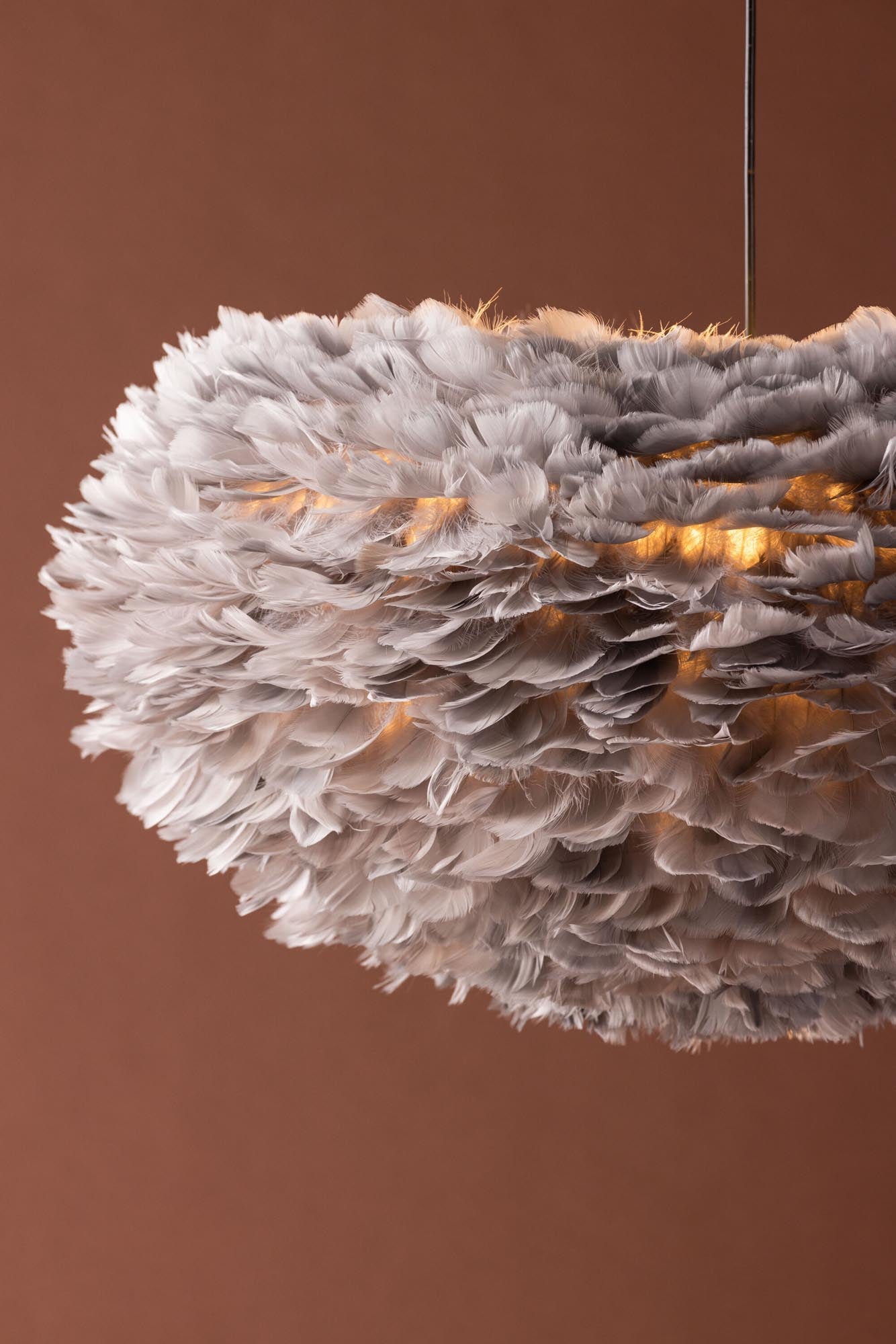 Nicola Pendelleuchte in Grau präsentiert im Onlineshop von KAQTU Design AG. Pendelleuchte ist von Venture Home