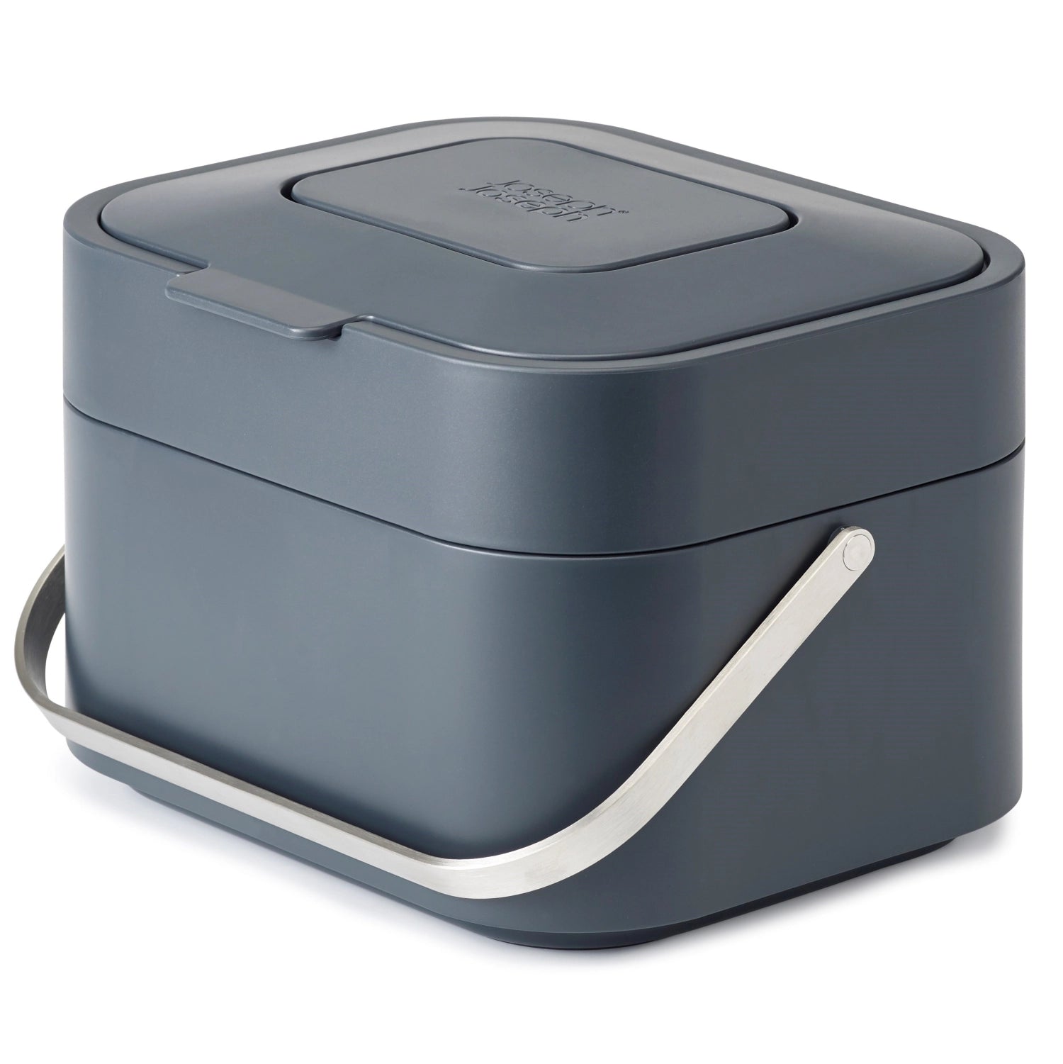 Stack 4L déchet Container, graphite, 19.5x23.5x16 cm