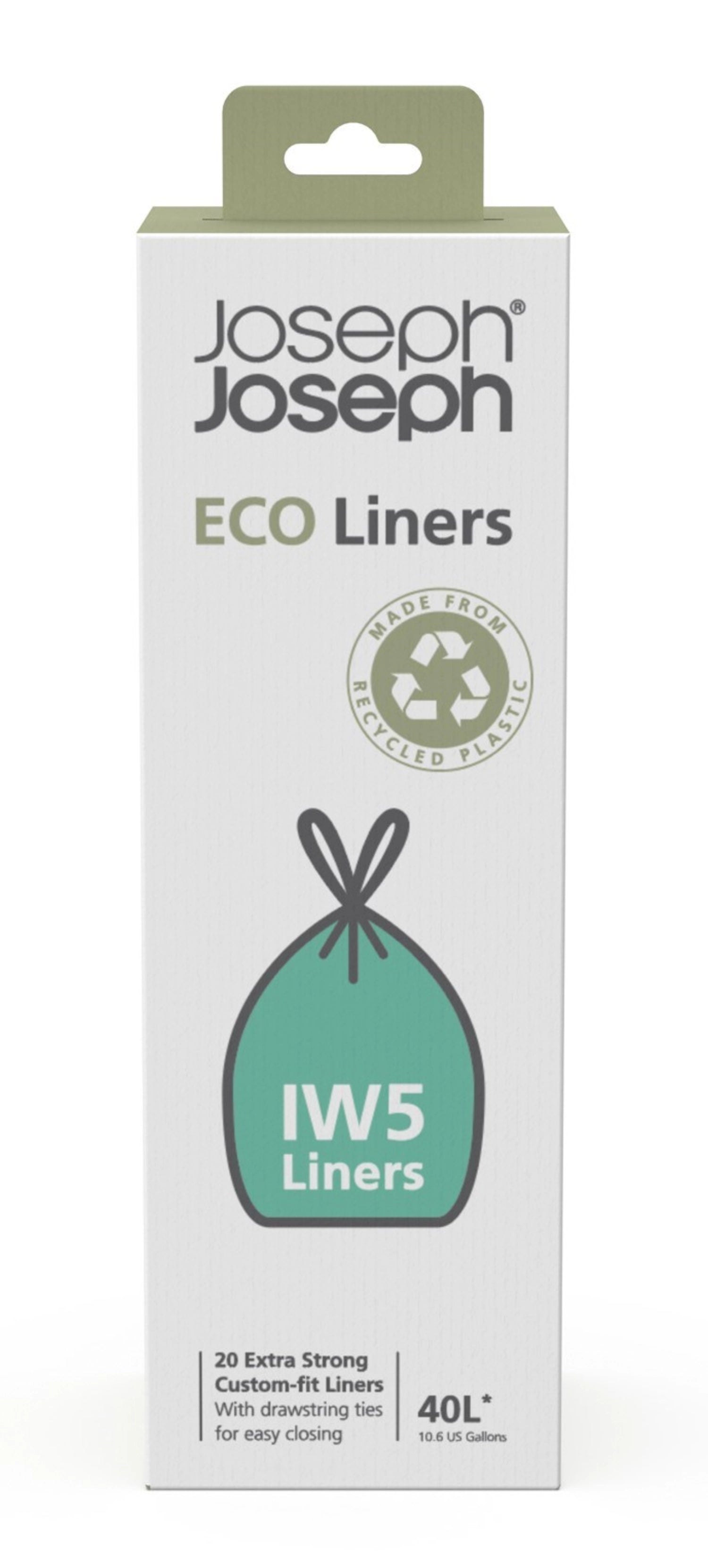 IW4 40 L Eco Müllbeutel Recycelte Müllbeutel 20erPack